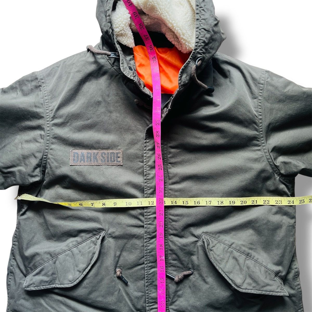 Star Wars Darth Vader Dark Side Parka Long Jacket With Hooded Size US L / EU 52-54 / 3 - 19 Thumbnail