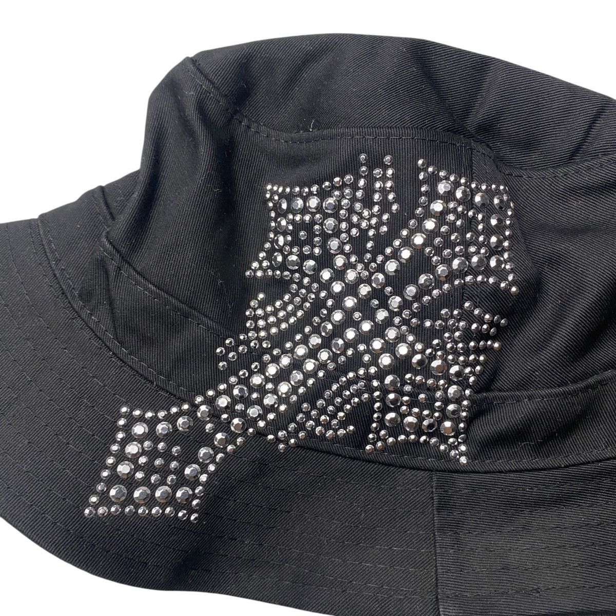 If Six Was Nine Cross Studded Punk Bucket Hat Size ONE SIZE - 3 Thumbnail