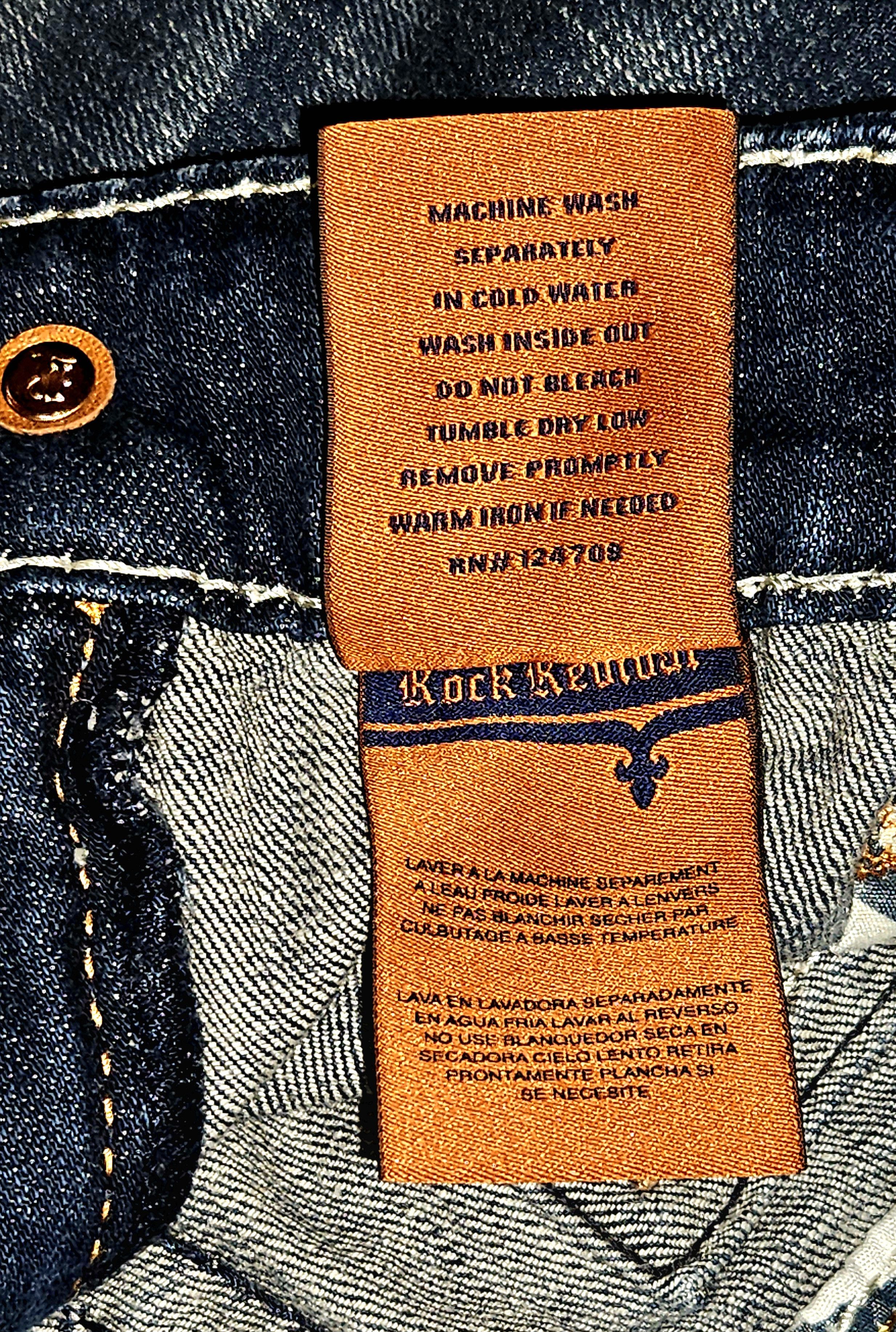 Rock Revival Rock Revival straight-cut Jeans denim "Marlin" Size US 36 / EU 52 - 6 Thumbnail