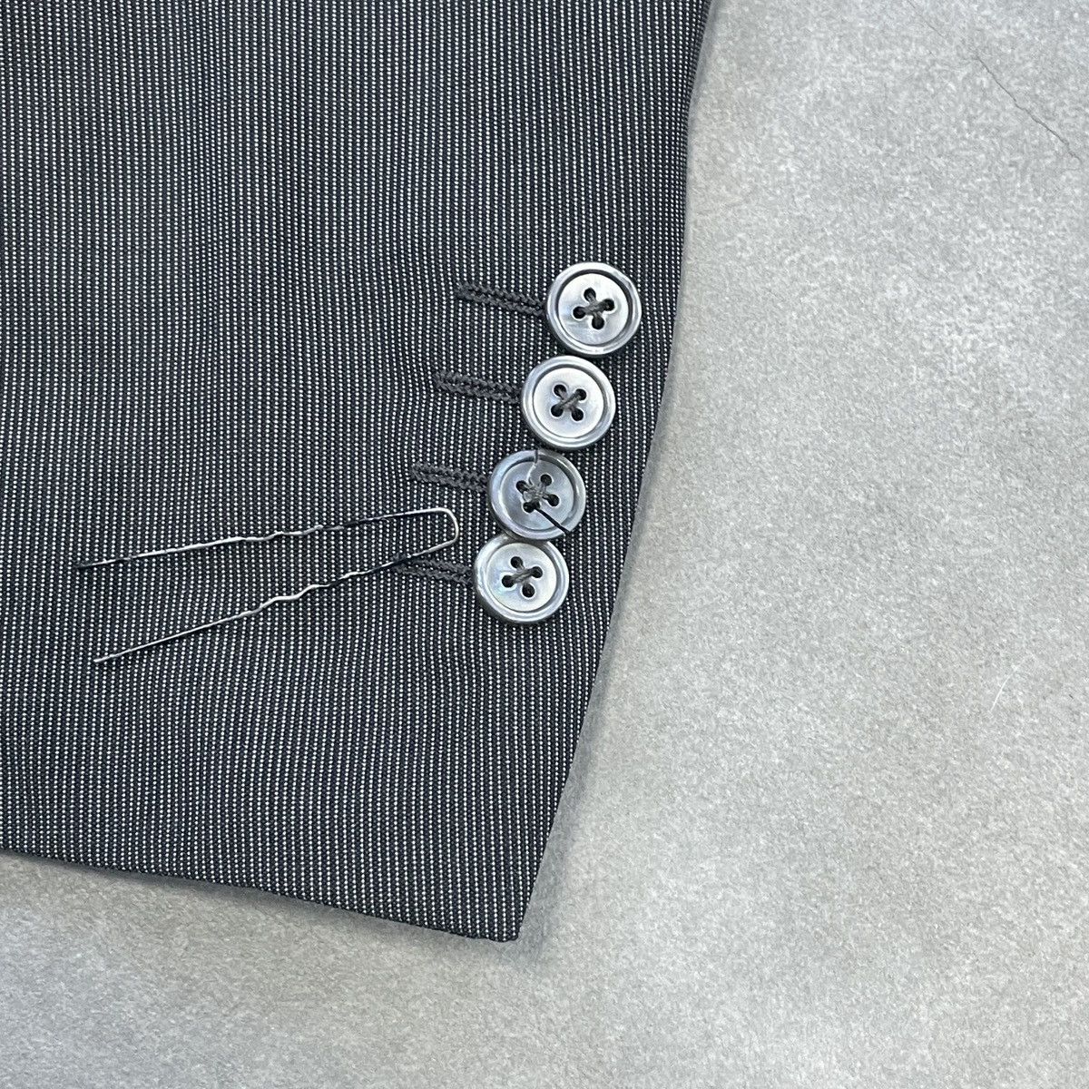 Canali Canali Wool Suit Blazer / Pants Size 56R Size 54R - 6 Thumbnail