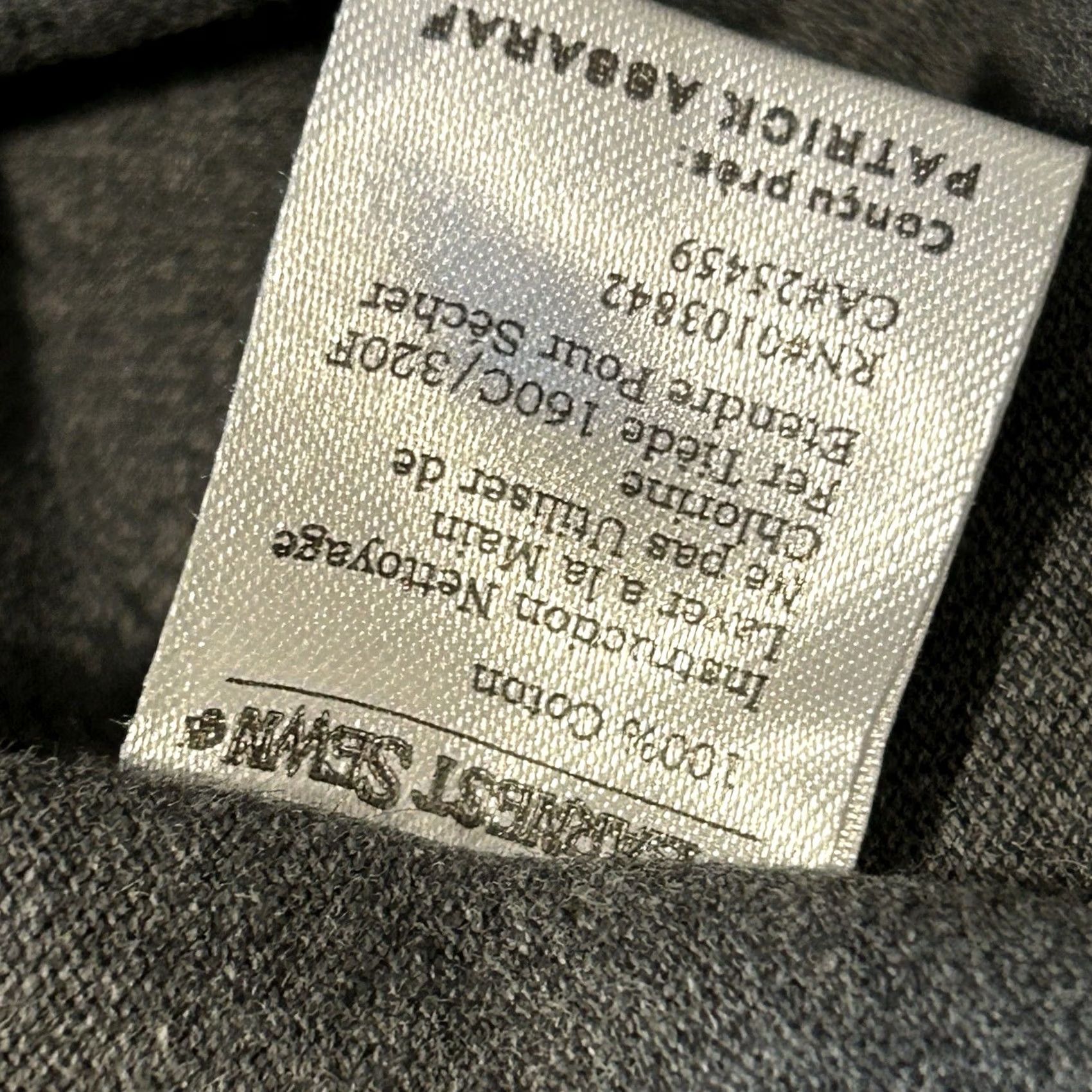Vintage Earnest Sewn Jacket Mens M Gray Cotton Blend Full Zip Corduroy Collar Pockets Lightweight Casual Workwear Travel Knit Size US M / EU 48-50 / 2 - 7 Thumbnail