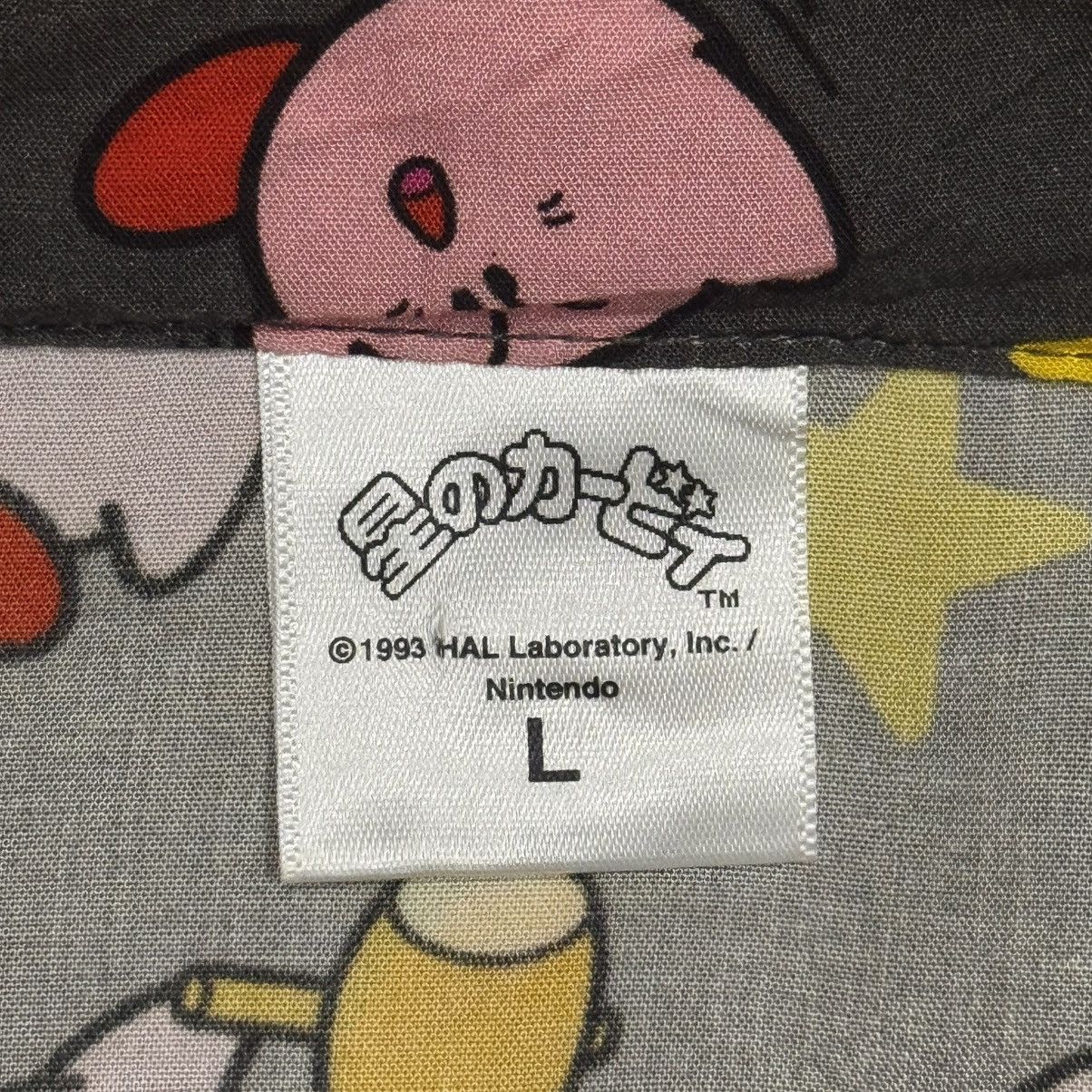 HAL Studios 1993 Kirby Nintendo Hal Labotary Game Shirt Rayon Size US L / EU 52-54 / 3 - 4 Thumbnail