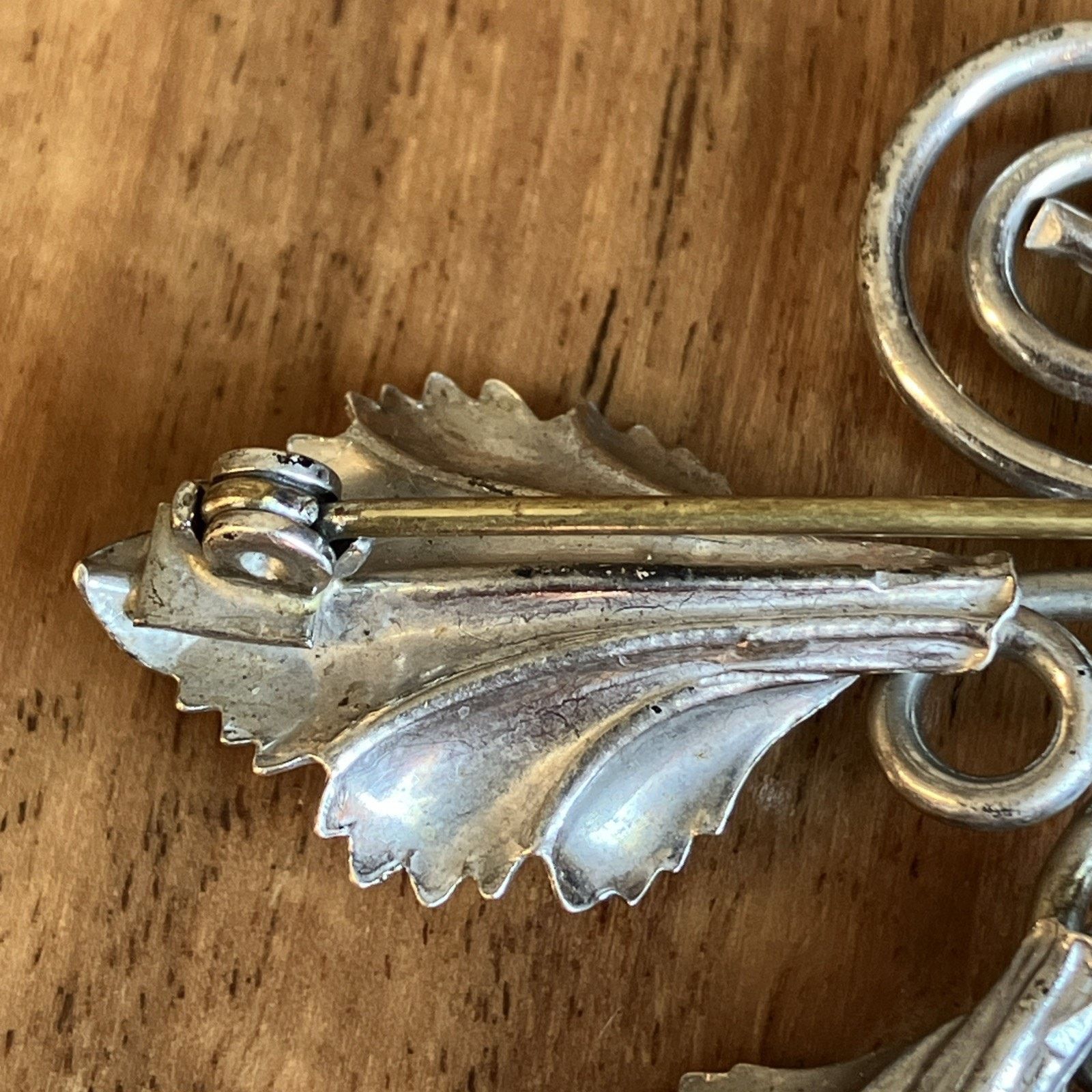 Other Vtg CORO CALLA LILY Floral Pin BROOCH 925 Sterling Silver Size ONE SIZE - 8 Thumbnail
