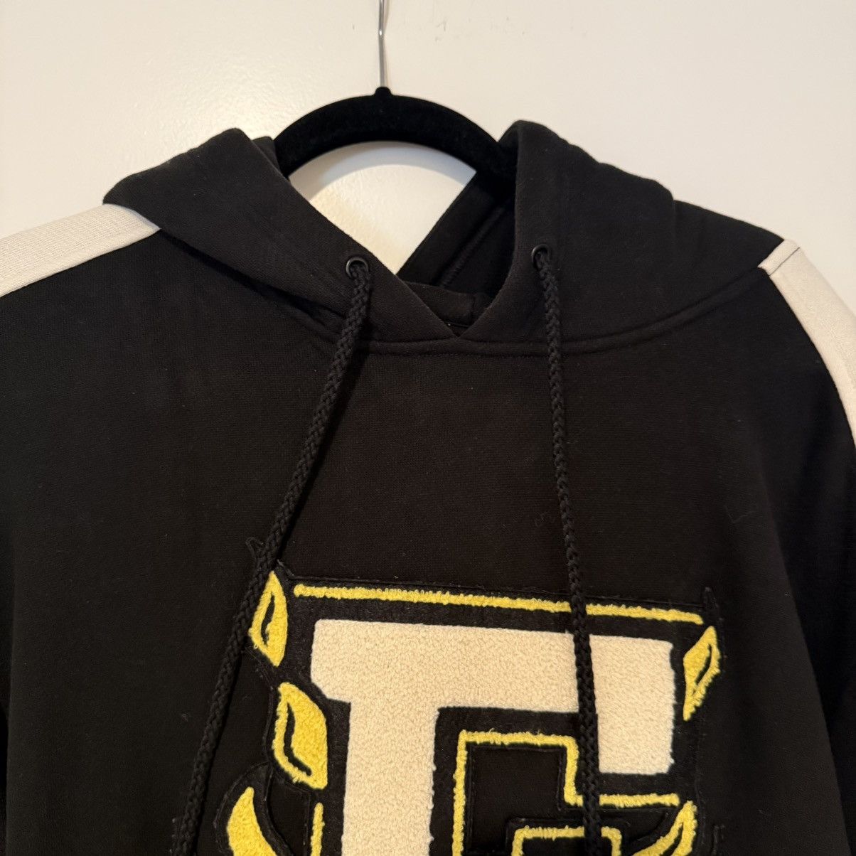 Fenty × Puma Rihanna FENTY x Puma Black Toweling Logo Oversized Hoodie Size M / US 6-8 / IT 42-44 - 3 Thumbnail
