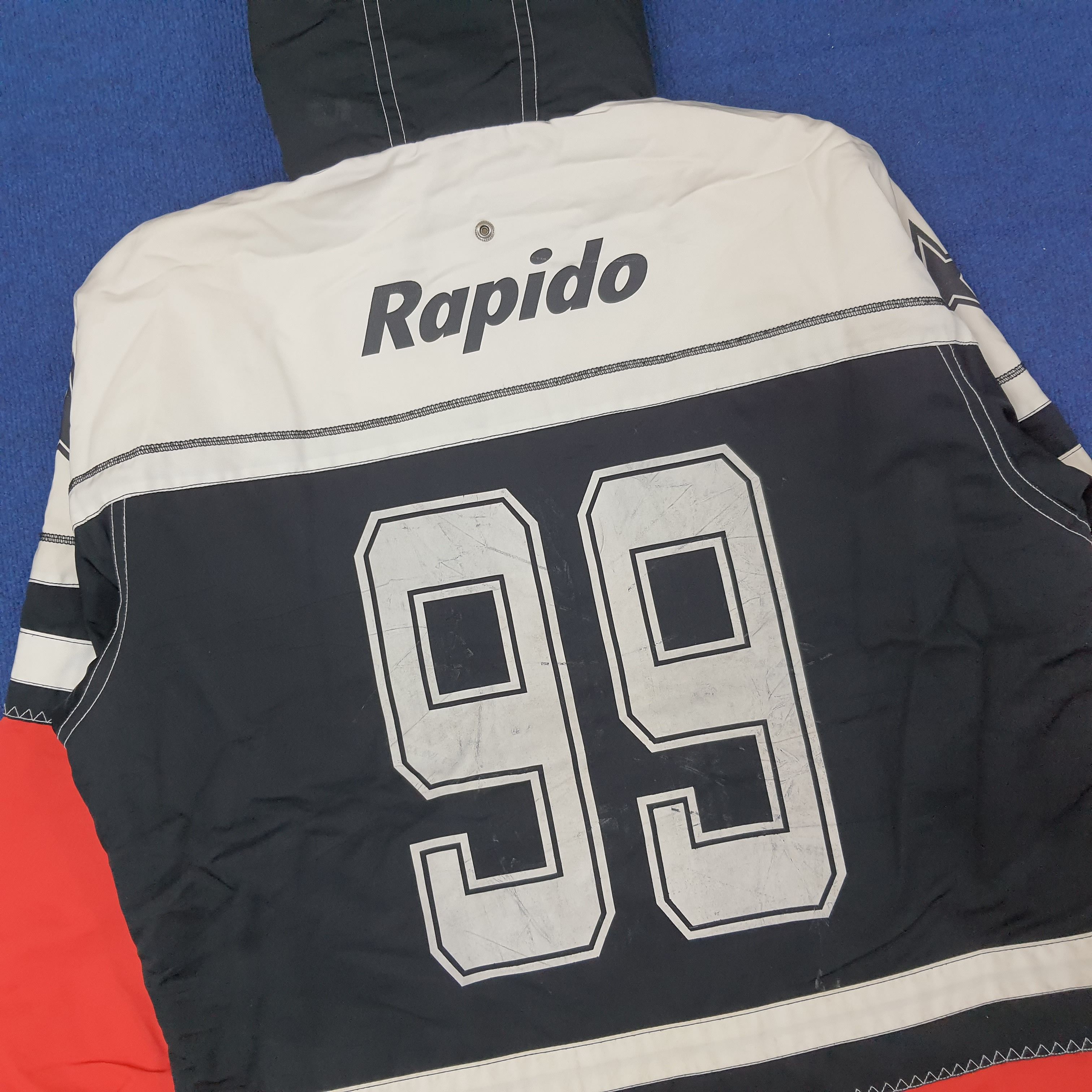 Vintage Vintage RAPIDO Sportswear Motorcycles Jacket C251N4 Size US XXL / EU 58 / 5 - 5 Thumbnail