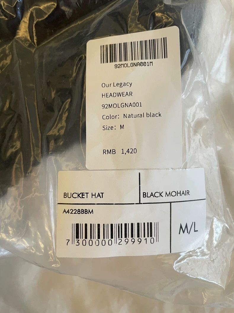 Our Legacy our legacy size os Fisherman's hat 2502-Nextarrow Size ONE SIZE - 3 Thumbnail