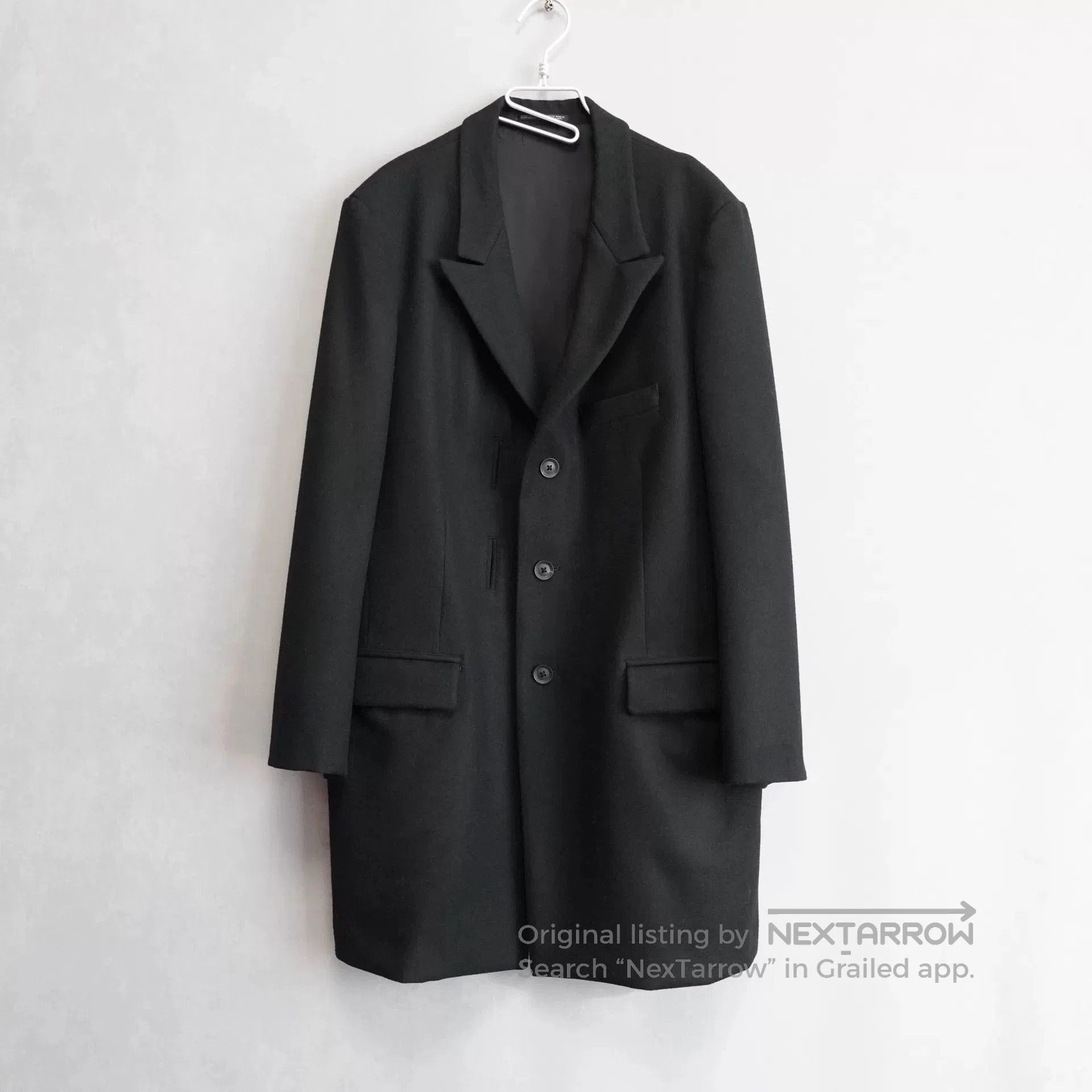 Yohji Yamamoto yohji yamamoto flannel long jacket. Size US M / EU 48-50 / 2 - 3 Thumbnail