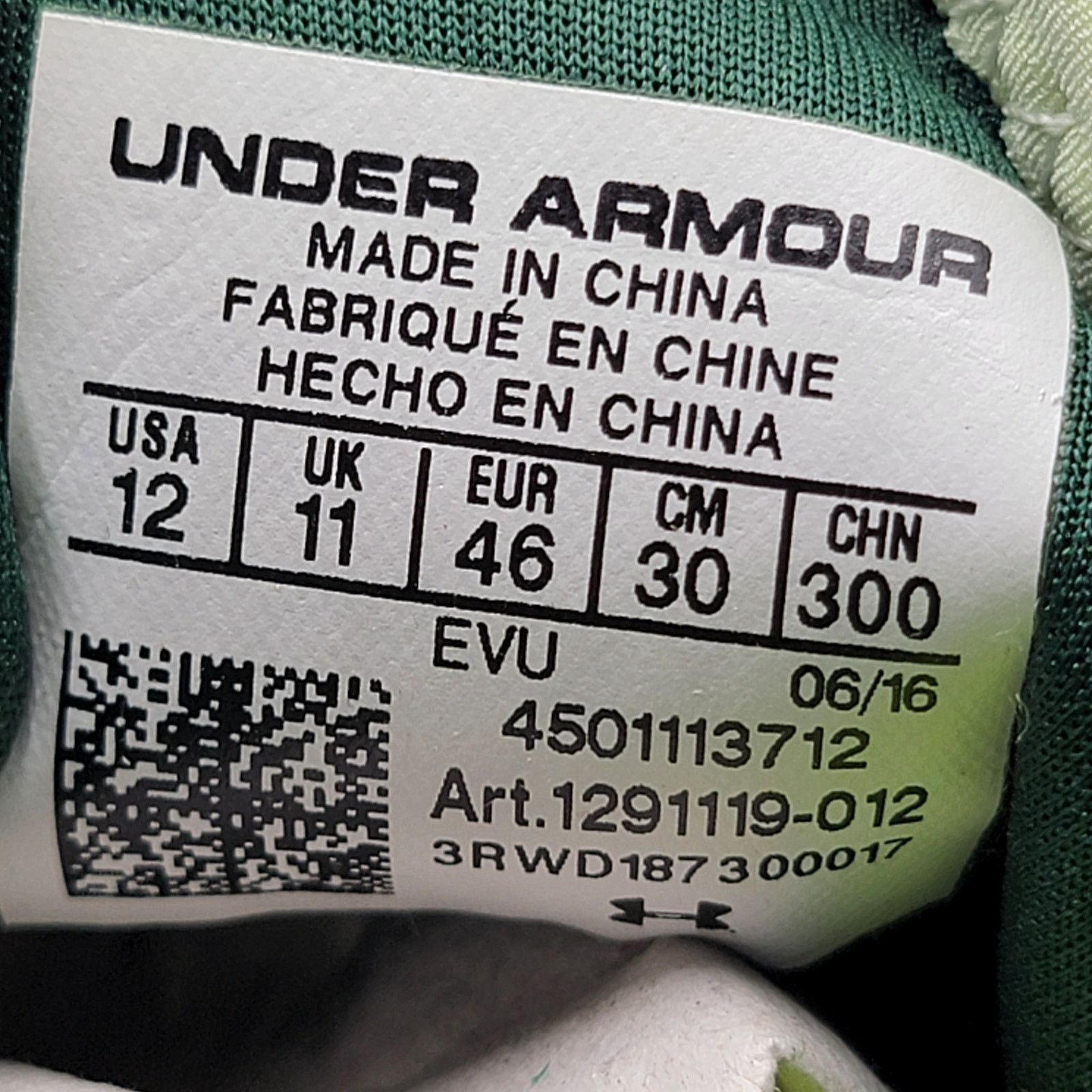 Under Armour Under Armour Team Nitro Low MC N 1291119-012 Cleats Sz 12 Size US 12 / EU 45 - 10 Thumbnail