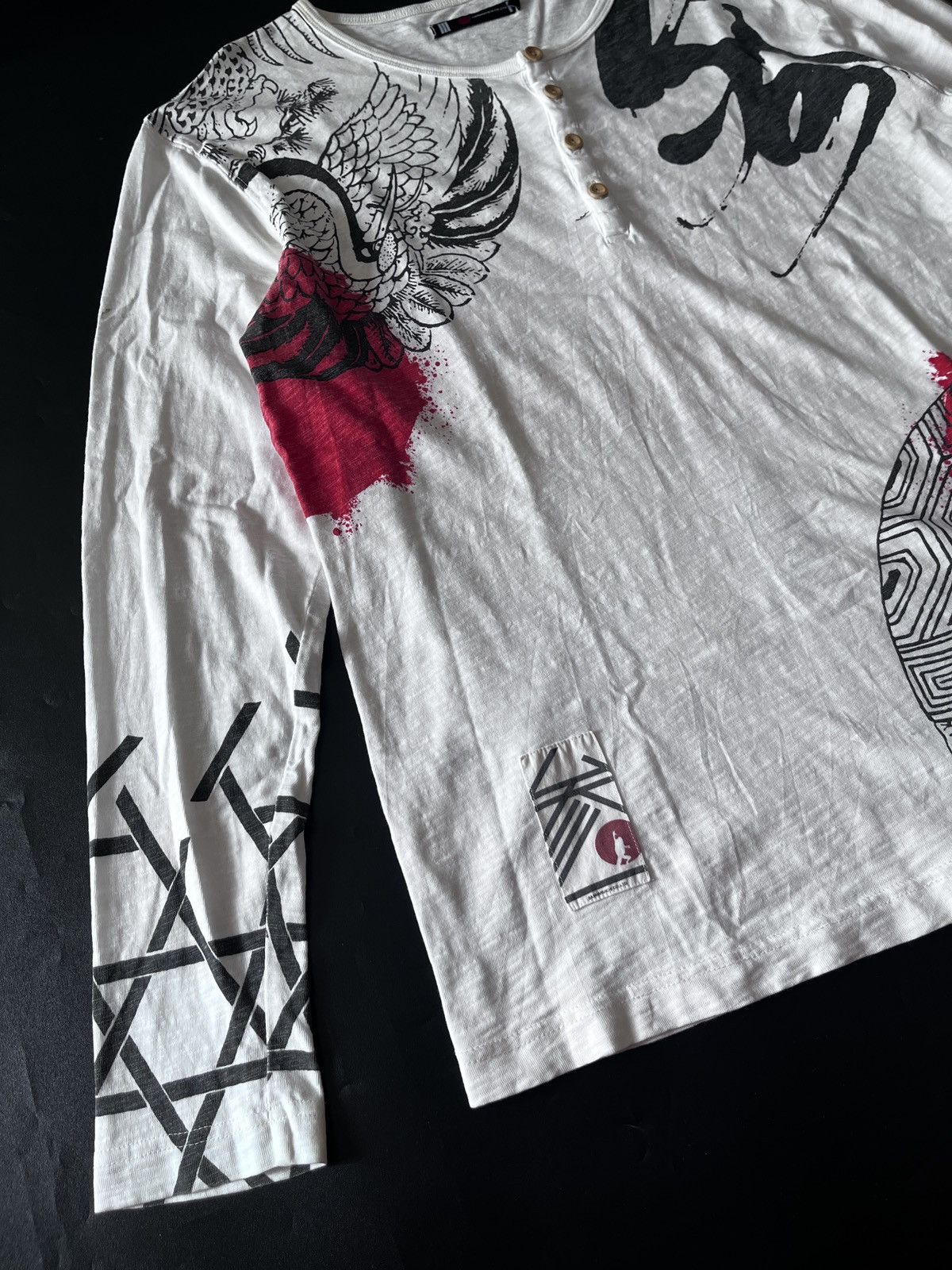 Japanese Brand Japanese Crazy Tatto Sanmaruichi kapital style Size US L / EU 52-54 / 3 - 3 Thumbnail
