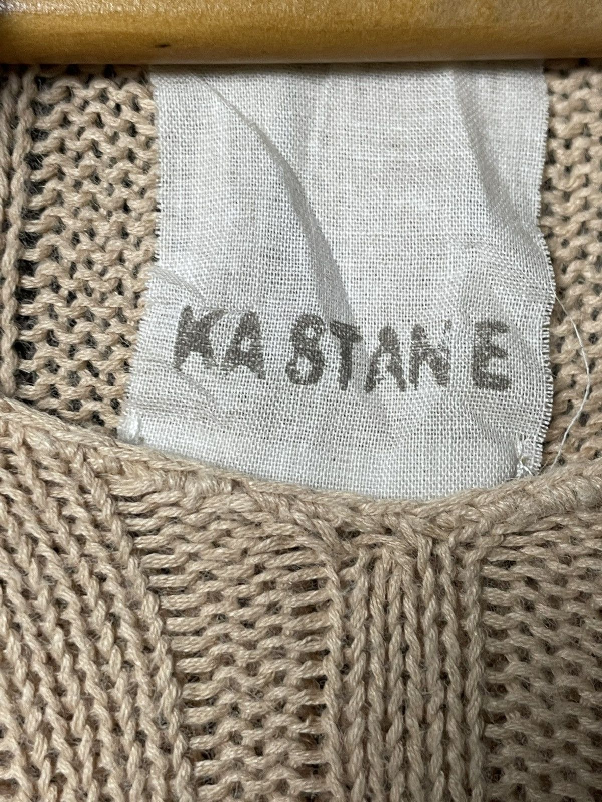 Japanese Brand × Vintage Kastane Ribbed Knitwear Long Sleeve (43) Size M / US 6-8 / IT 42-44 - 5 Thumbnail