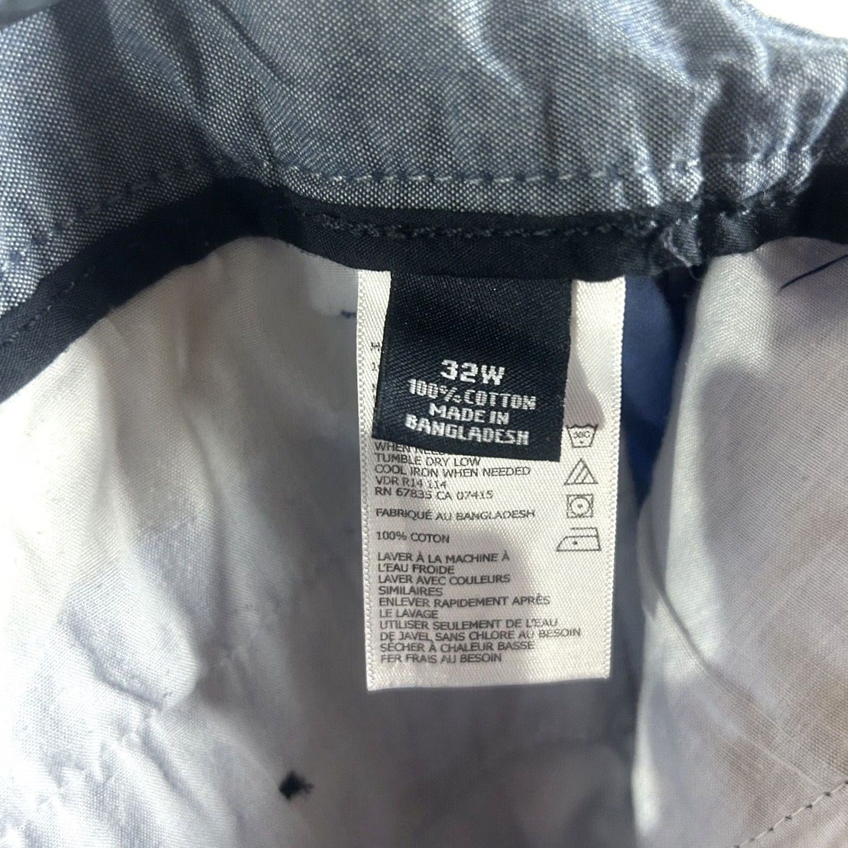 Nautica Nautica Blue Sail Deck Short Men's 32 W Stretch Cotton Casual Chino Bermuda Size US 32 / EU 48 - 3 Thumbnail