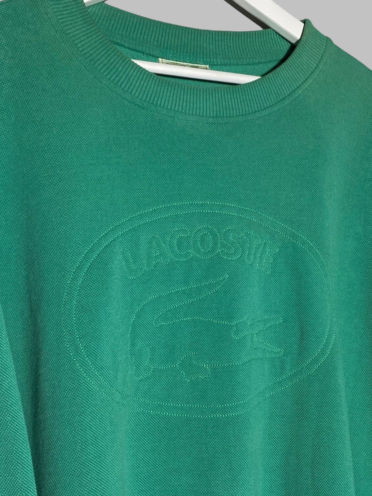 Lacoste Vintage 90s Lacoste Rare Green Sweatsuit Size US XL / EU 56 / 4 - 3 Thumbnail