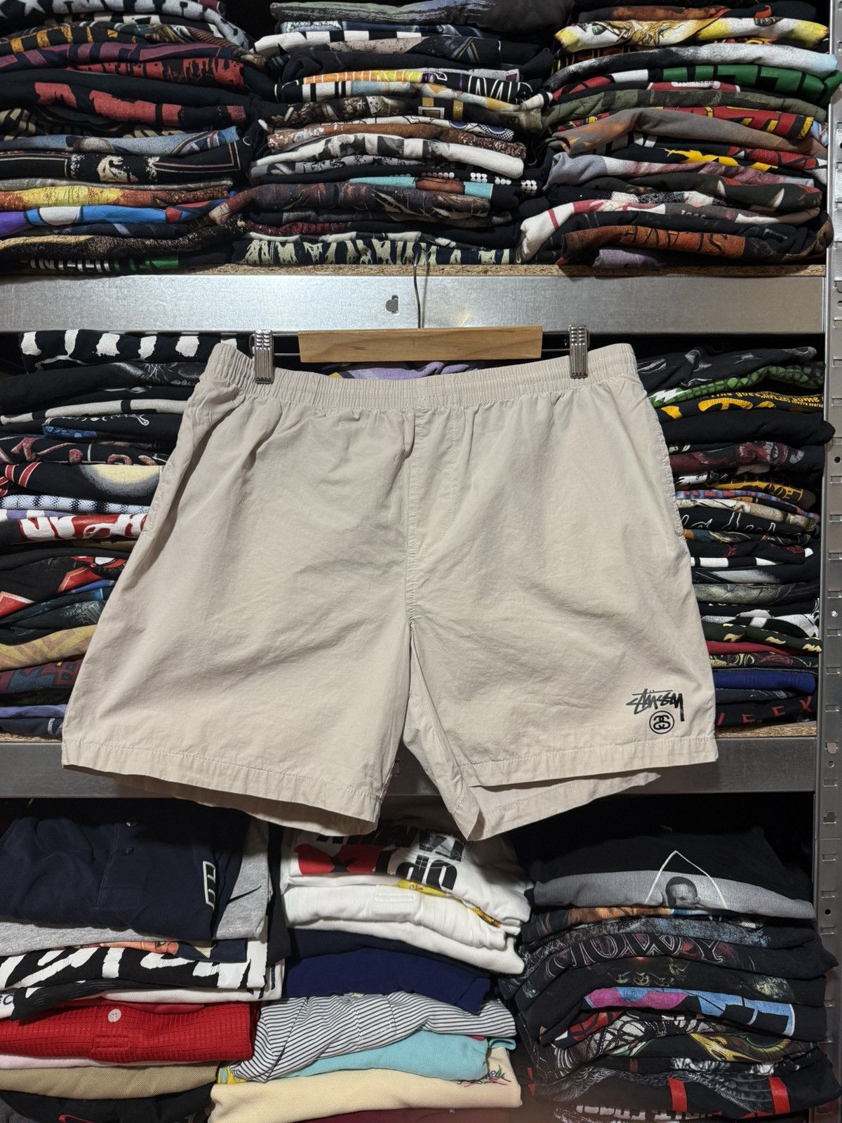 Japanese Brand × Stussy Rare Stussy Australia Beach Retro Shorts Y2K Hype Size US 34 / EU 50 - 1 Thumbnail