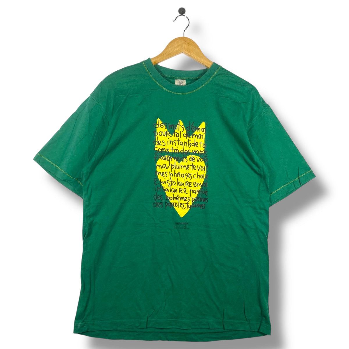Jean Charles De Castelbajac Vintage CASTELBAJAC Meslits & Mellow Graphic Tee Shirt Size US L / EU 52-54 / 3 - 1 Thumbnail