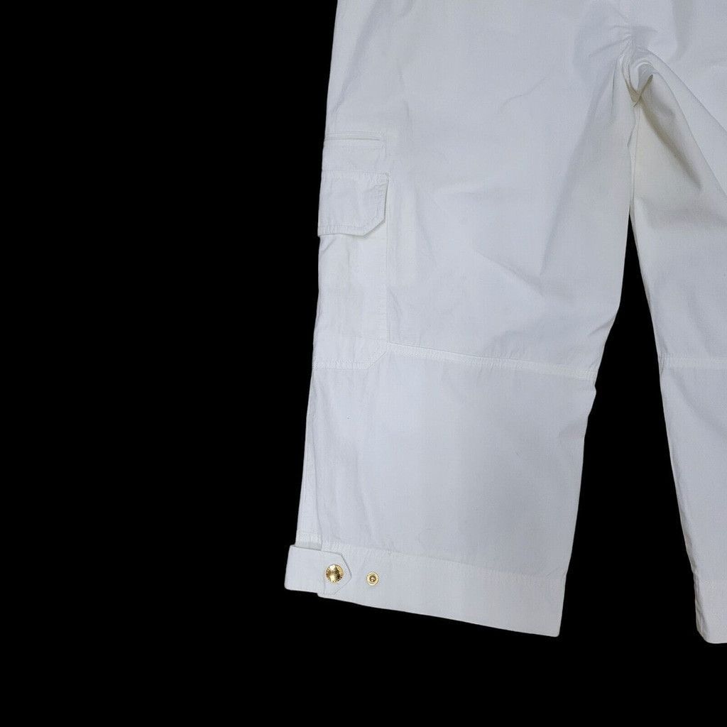 Lauren Ralph Lauren Lauren Ralph Lauren Cargo Capri Pants Size 12 Women's Beige Size 34" / US 12 / IT 48 - 6 Thumbnail