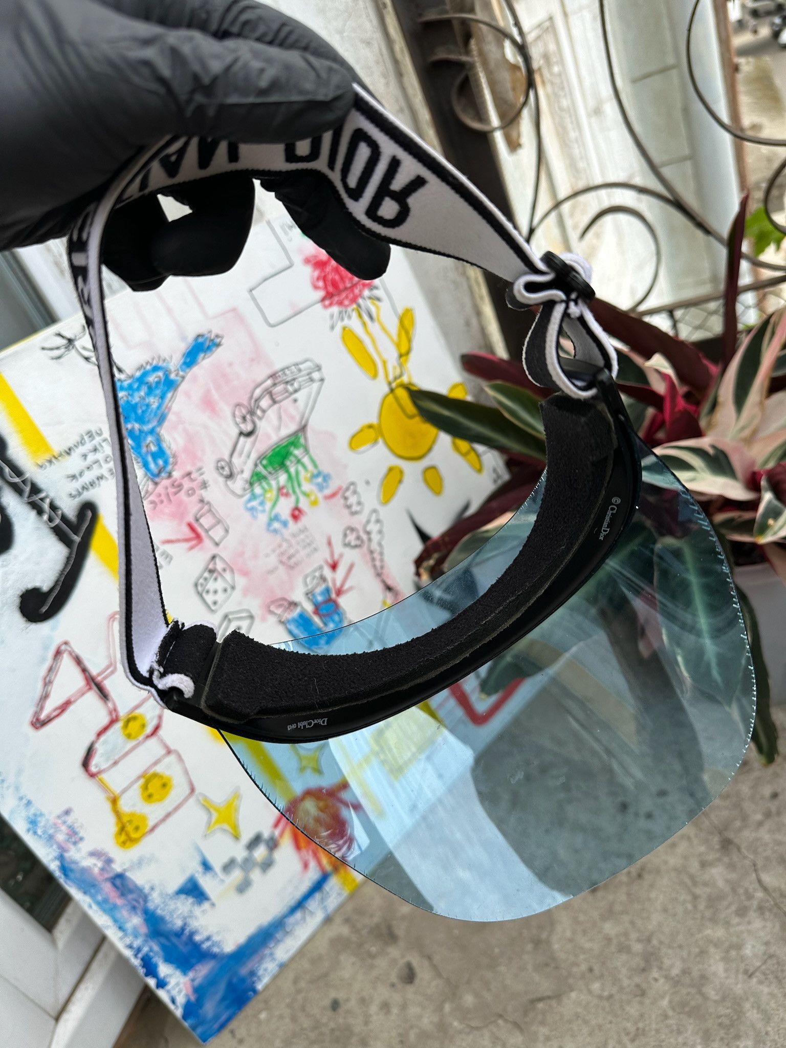 Dior Christian Dior Club 1 Visor Size ONE SIZE - 10 Thumbnail