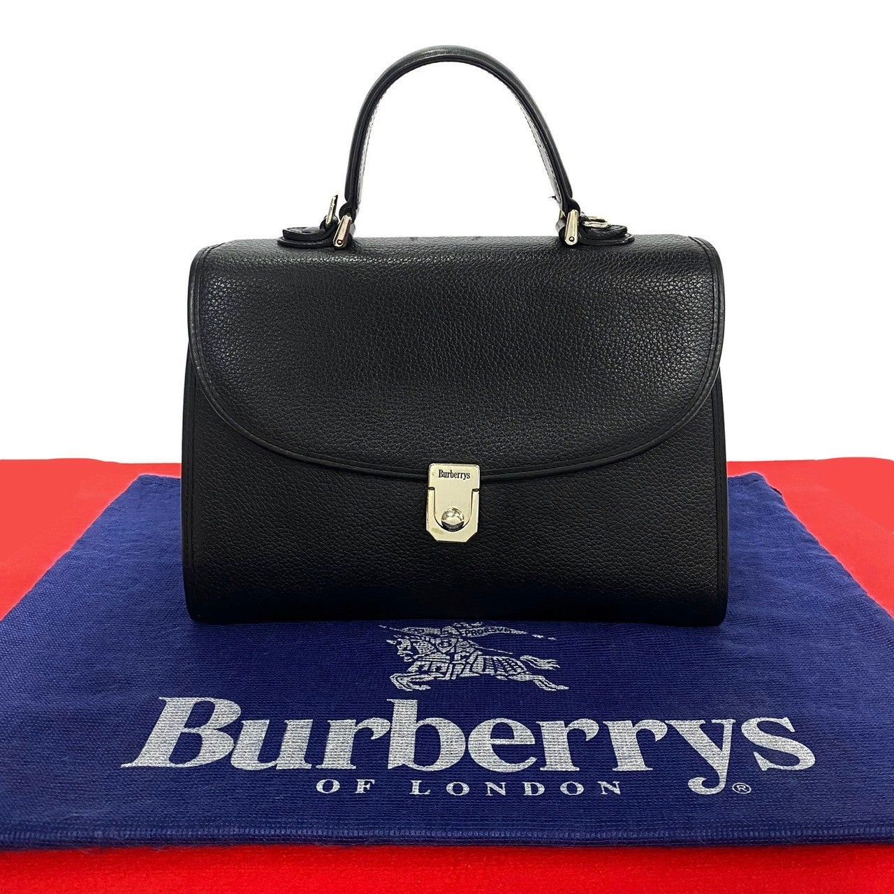 Burberry Burberry Handbag Black Leather Size ONE SIZE - 1 Thumbnail