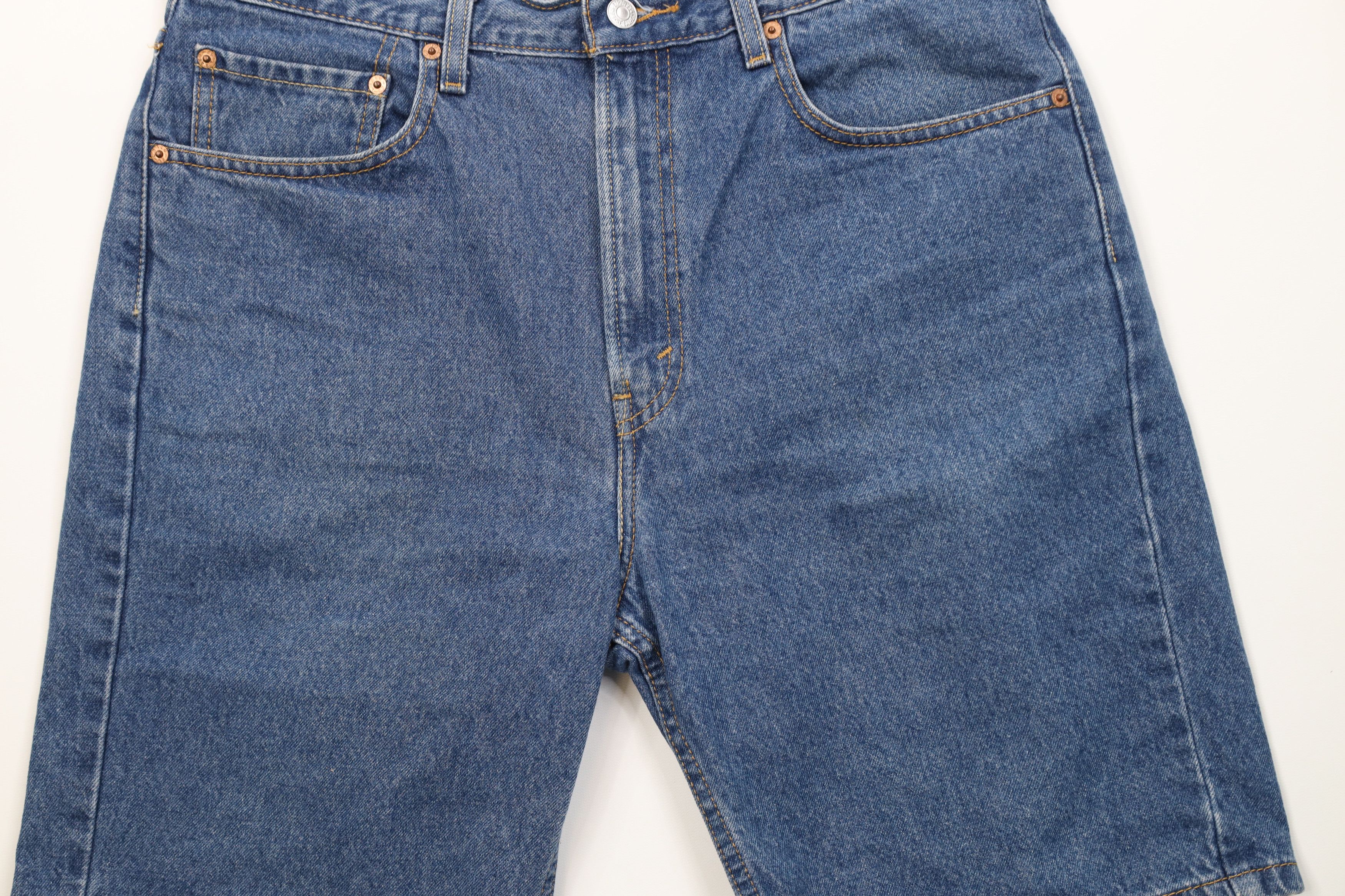 Levi's Vintage Y2K 2004 Levis 505 Fit Denim Jean Shorts Jorts Size US 34 / EU 50 - 3 Thumbnail