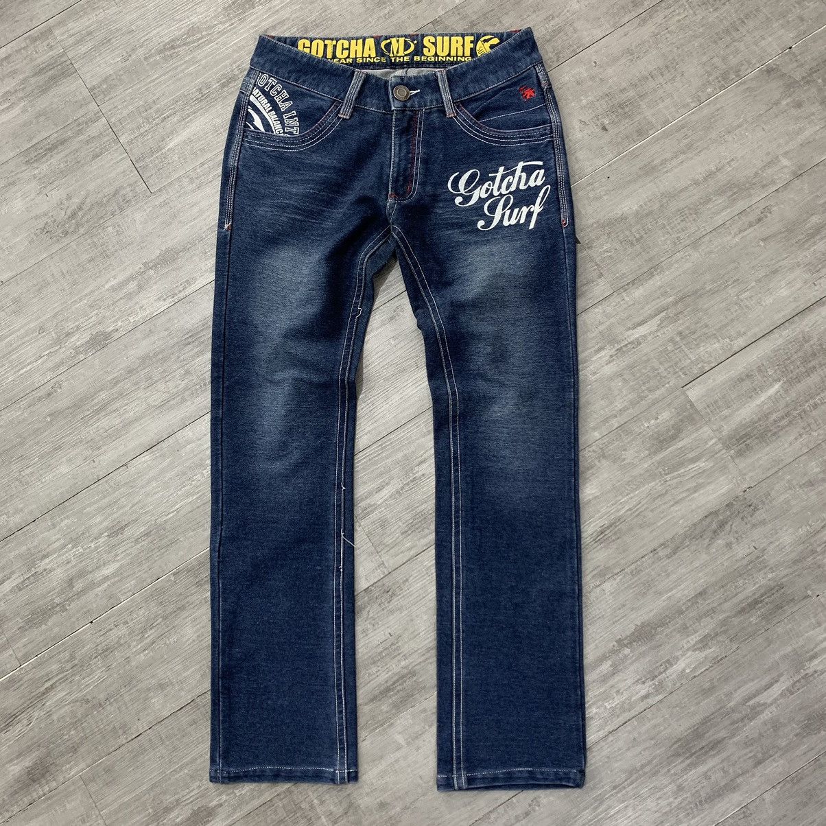 Designer × Japanese Brand × Streetwear Jeans japanese x gotcha surf ...