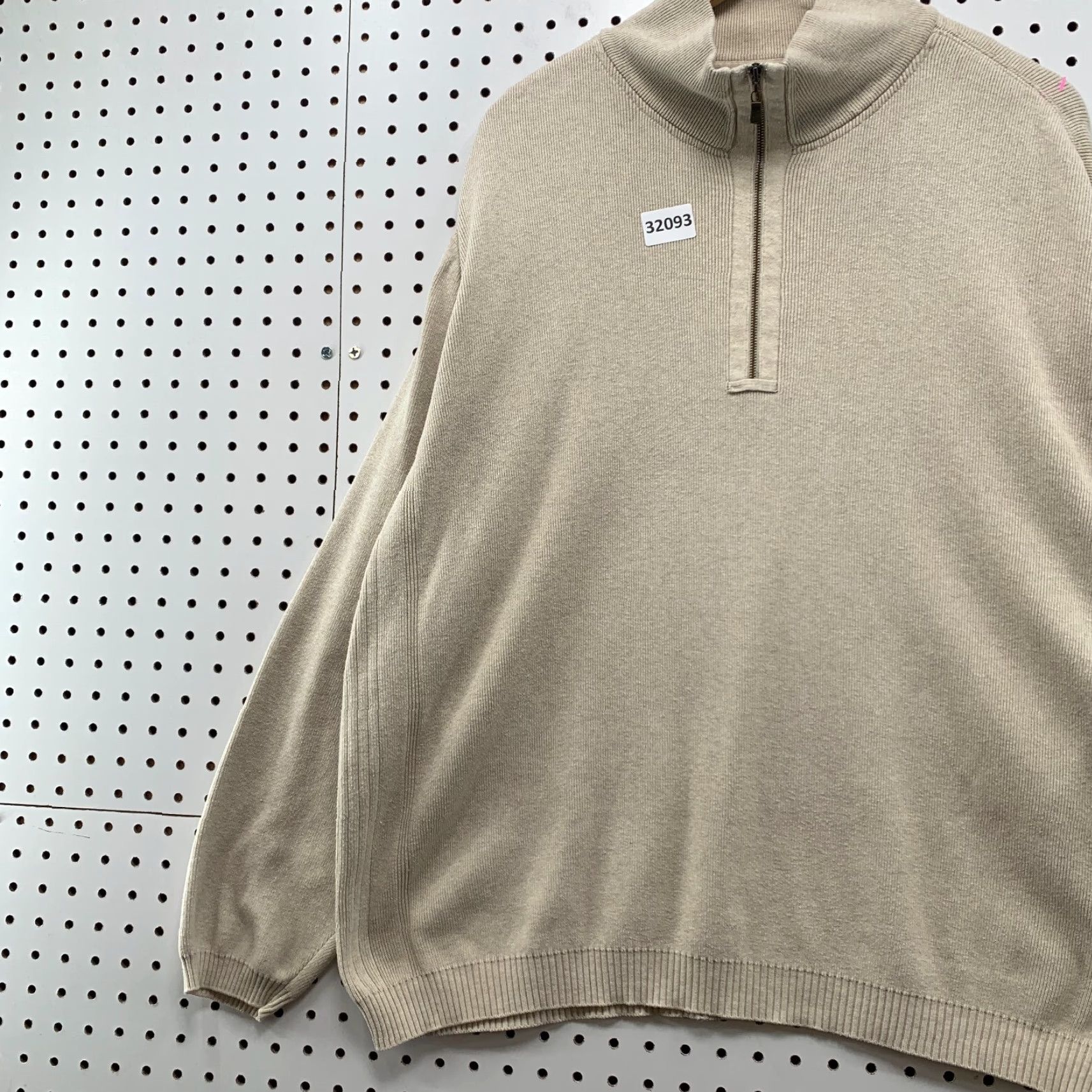 Tommy Bahama VINTAGE Tommy Bahama 1/4 Zip Pullover Sweater Mens Large Oversized Gray Long Sleeve Mock Neck Size US L / EU 52-54 / 3 - 3 Thumbnail