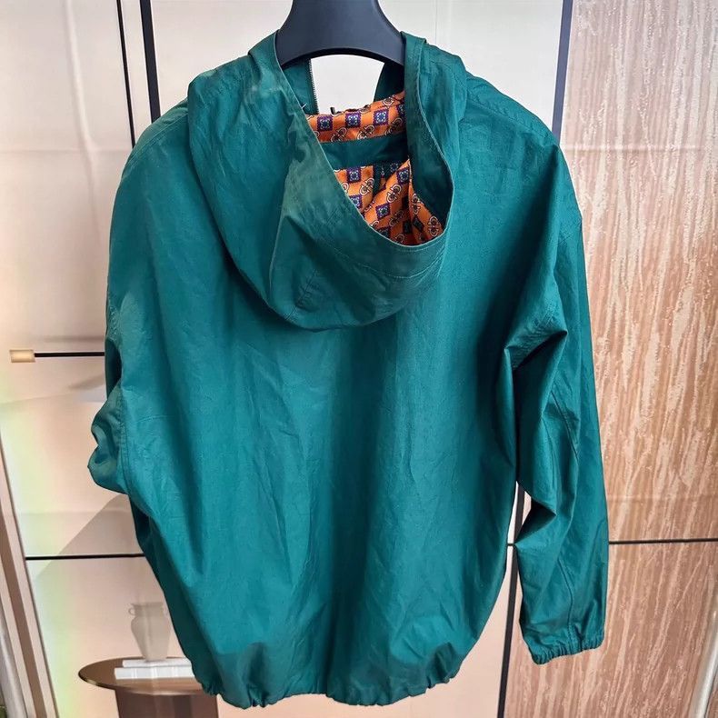 Gucci Gucci HalfZip Hiking Jacket with Double G Logo-2505 Size L / US 10 / IT 46 - 2 Thumbnail