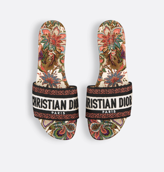 Dior o1w1db10625 Dway Slides in Multicolor Size US 6 / IT 36 - 7 Thumbnail
