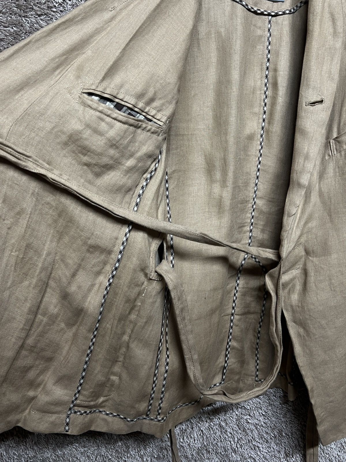 Takahiromiyashita The Soloist. 13-14 era. Leather Sleeve Jacket. Size US S / EU 44-46 / 1 - 8 Thumbnail