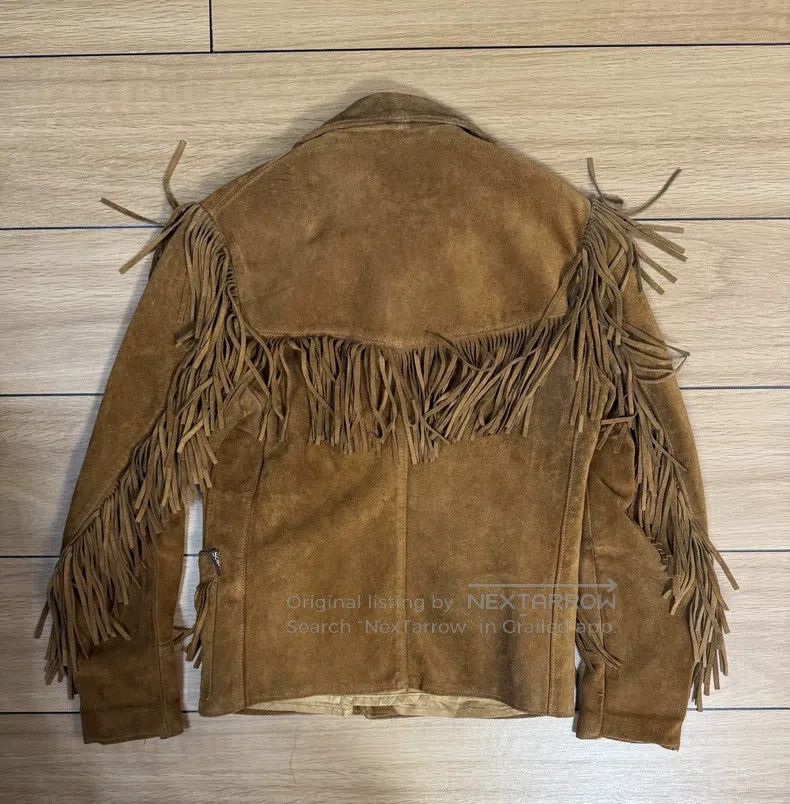 Schott Schott Vintage western fringed leather jacket Size US L / EU 52-54 / 3 - 2 Thumbnail
