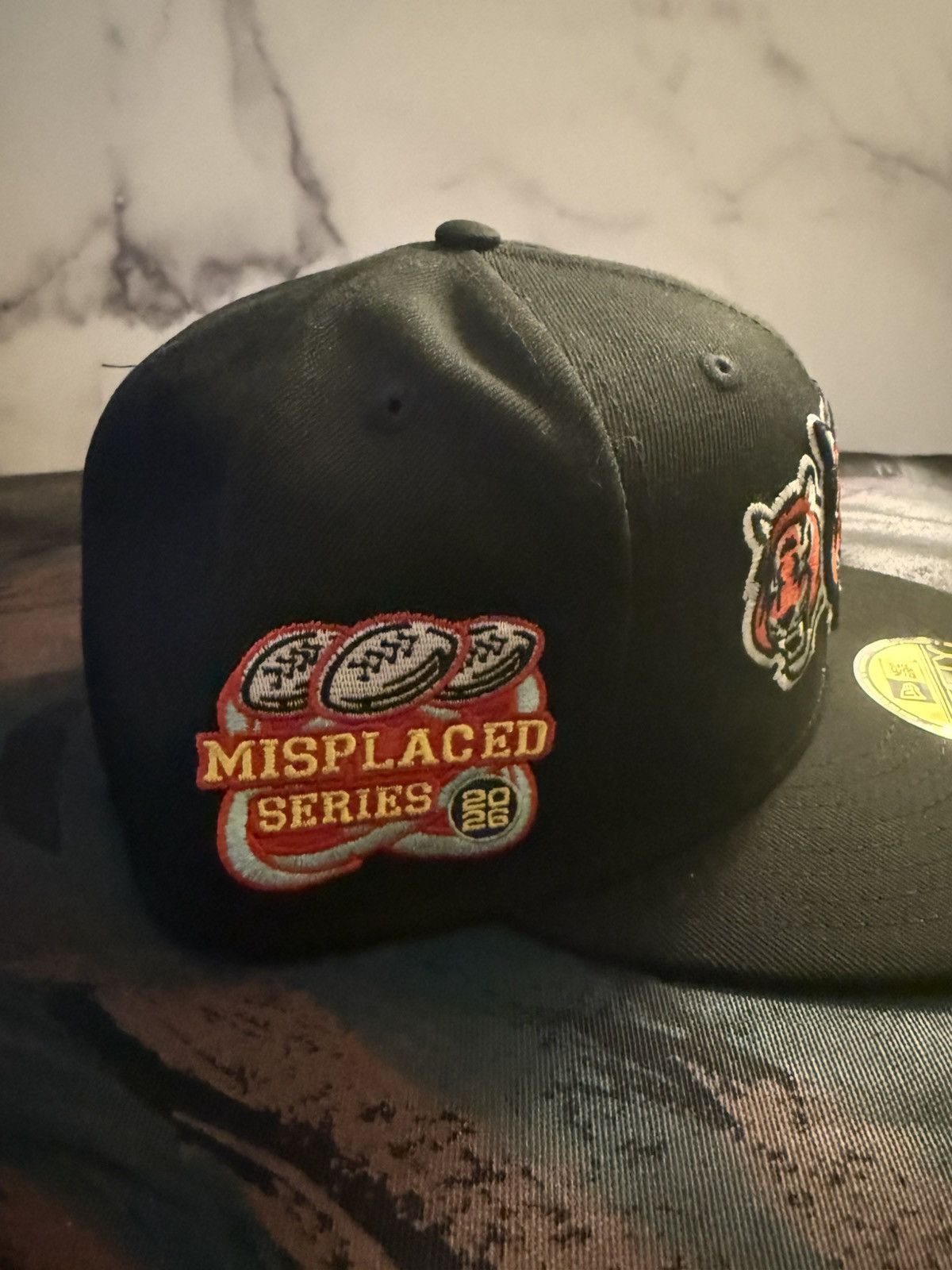 John Geiger John Gieger Misplaced Series Cincinnati Bengals Fitted Size ONE SIZE - 2 Thumbnail
