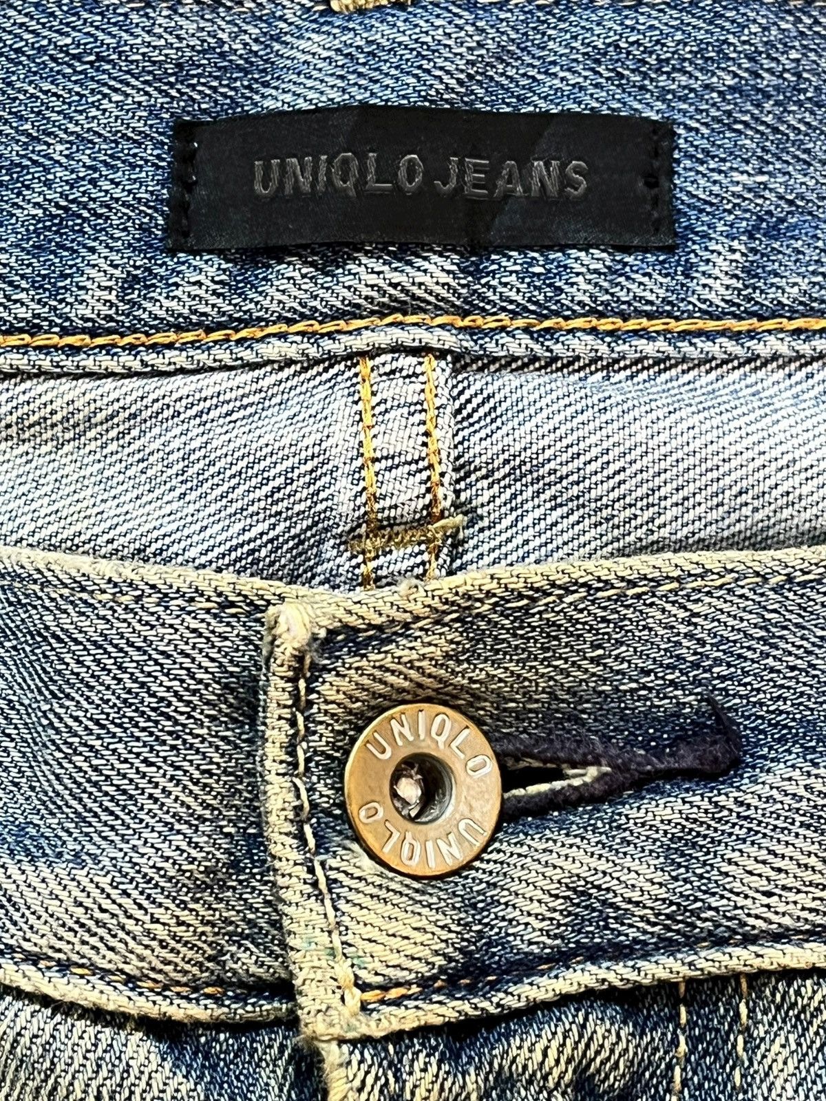 Uniqlo Vintage Uniqlo Mudwash Wide Leg Denim Size US 35 - 5 Thumbnail