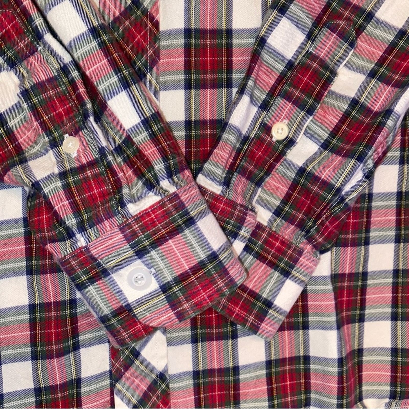 Fred Perry Fred Perry $275 Red White Plaid Flannel Button Down Shirt S Size US S / EU 44-46 / 1 - 7 Thumbnail