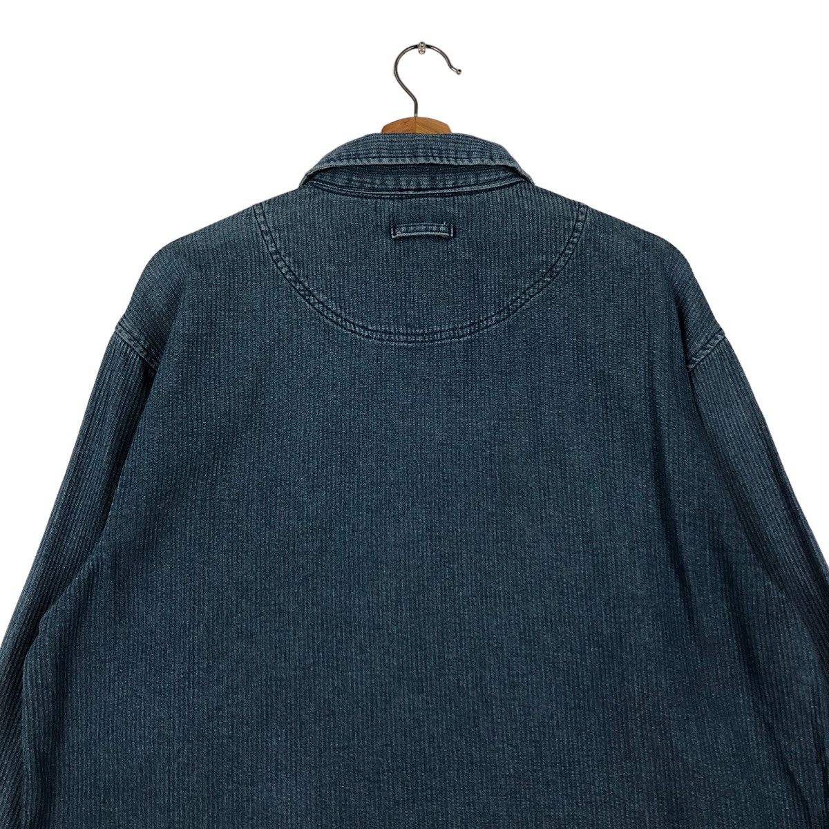 Japanese Brand 📌VINTAGE INDIGO WORK CHORE JACKET MADISON WALKER JAPAN Size US L / EU 52-54 / 3 - 8 Thumbnail
