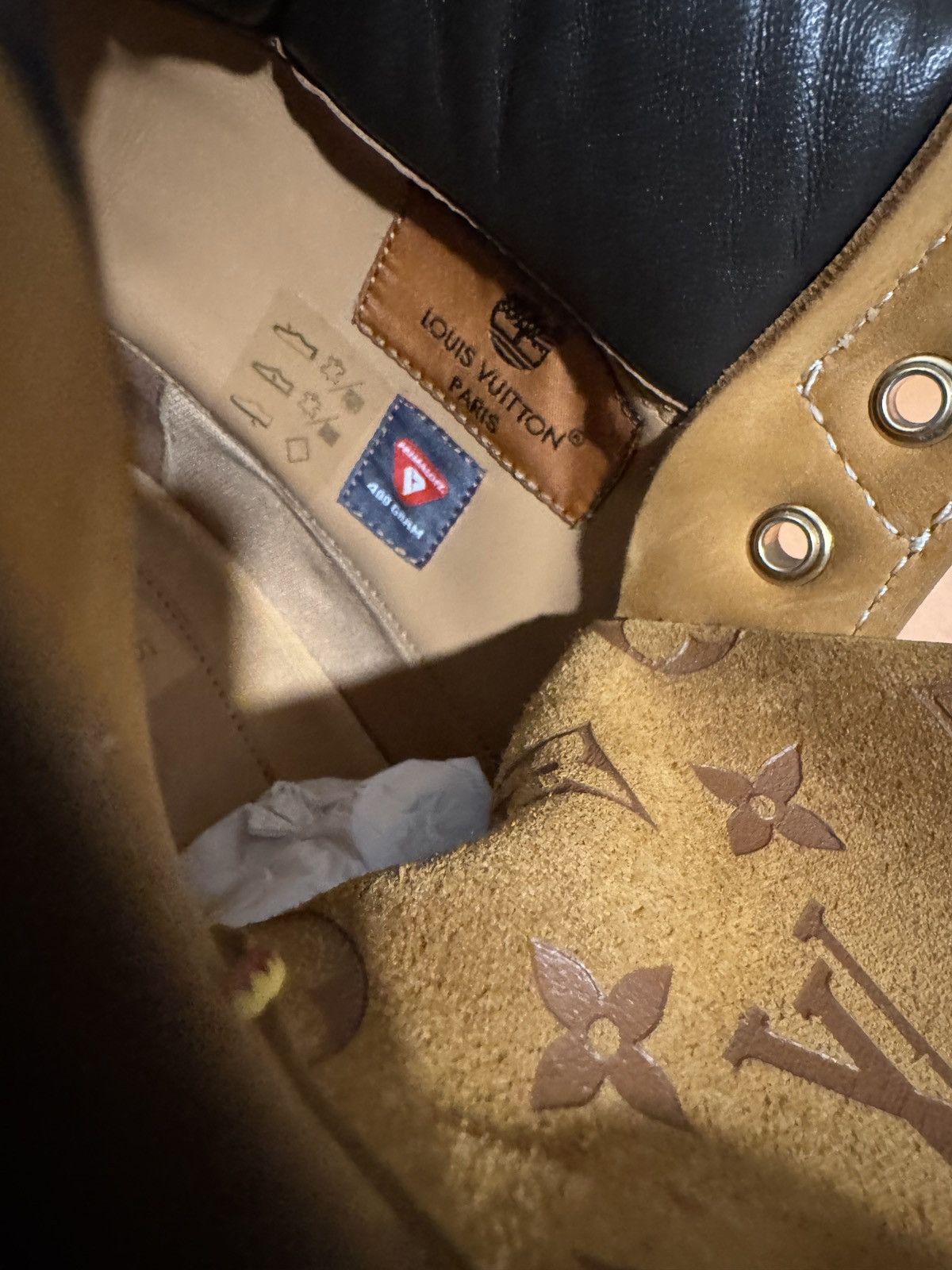 Louis Vuitton × Pharrell × Timberland Louis Vuitton Timberland 6” Ranger Boot Size US 9 / EU 42 - 8 Thumbnail