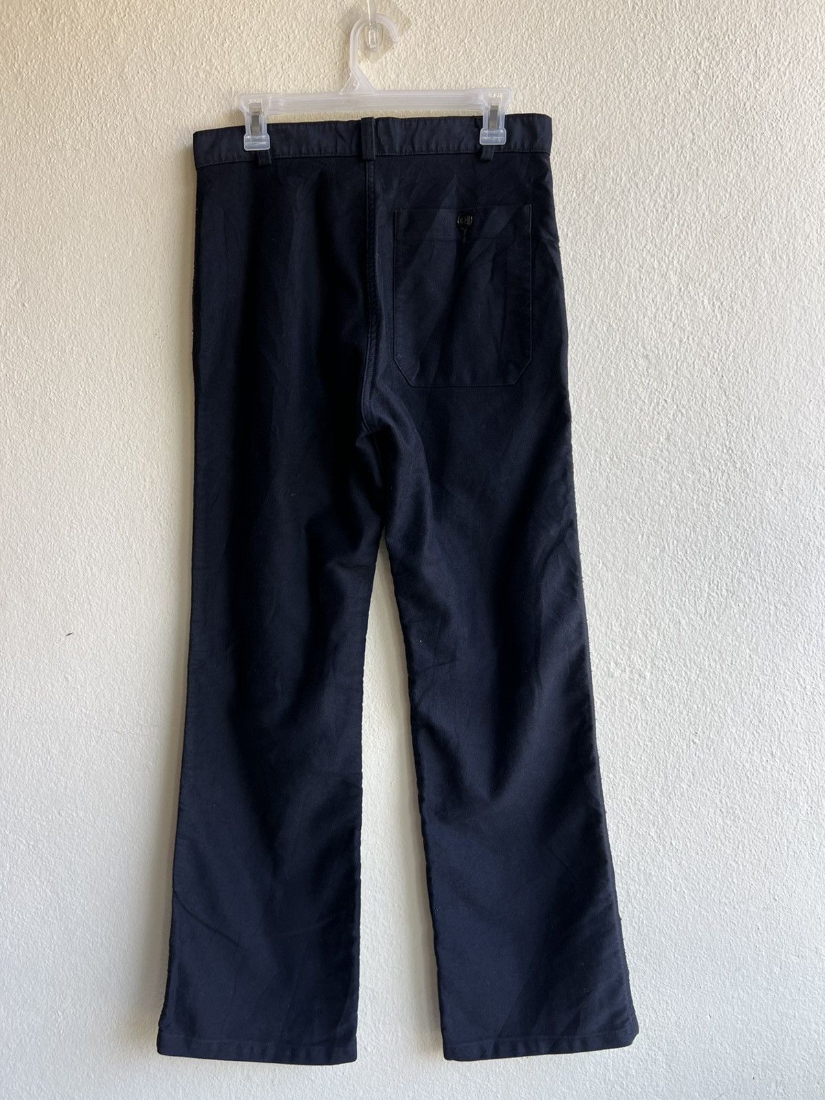 Danton × Vintage Vintage Danton France Moleskin Cotton Wide Leg Work Pant Size US 31 - 3 Thumbnail