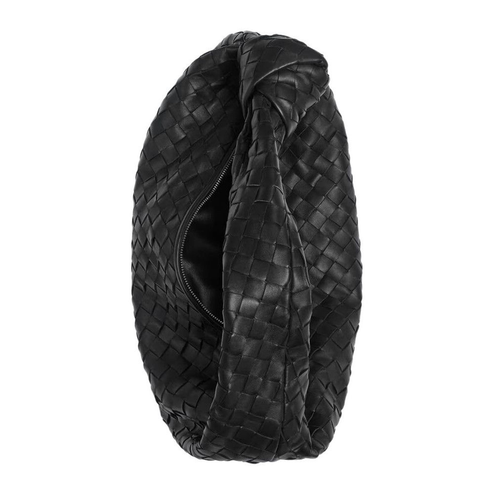 Bottega Veneta BOTTEGA VENETA Jodie Medium $5000 Black Leather Shoulder Bag Size ONE SIZE - 3 Thumbnail