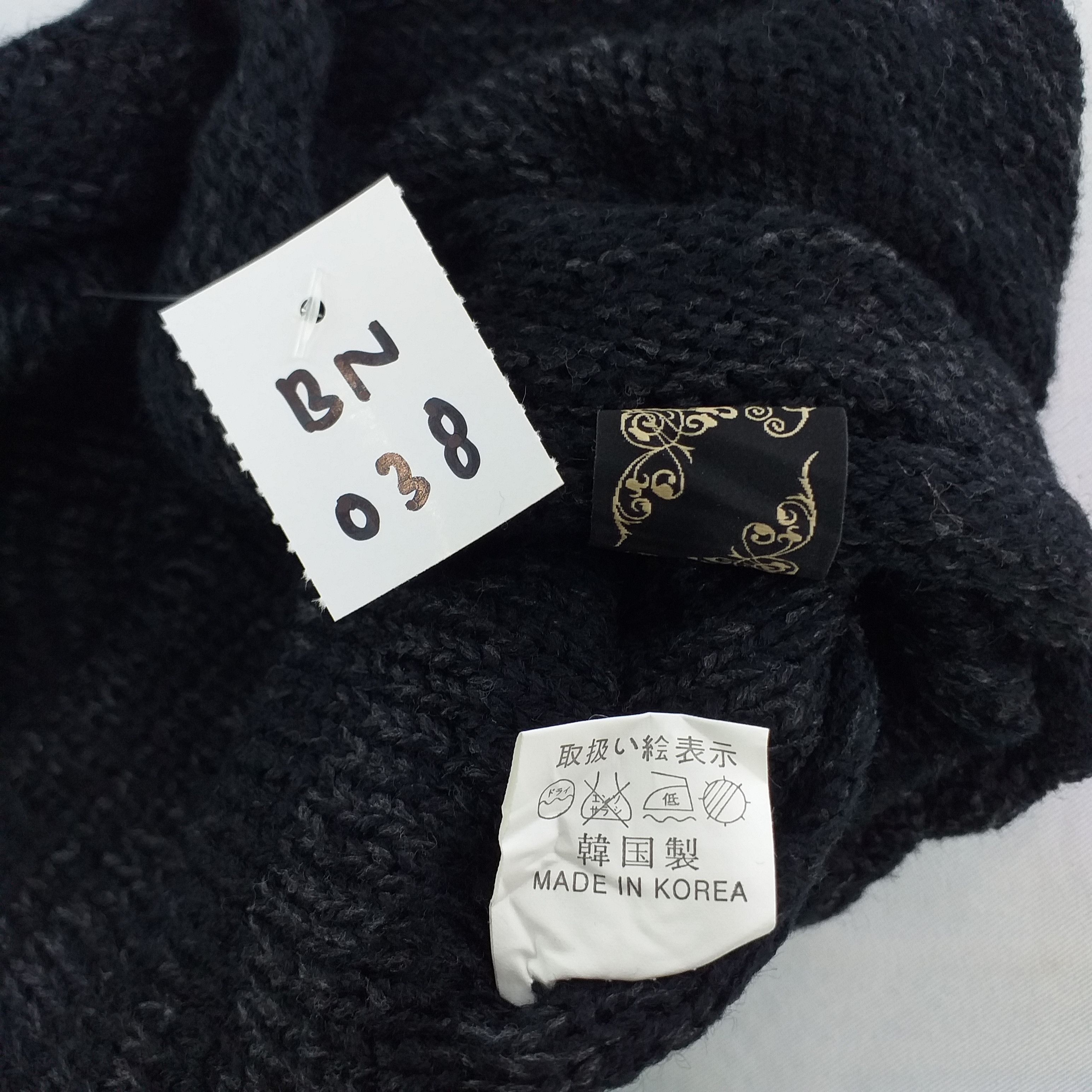 Japanese Brand Rare Design Plain Snow Cap Hat Beanie -BN038 Size ONE SIZE - 6 Thumbnail