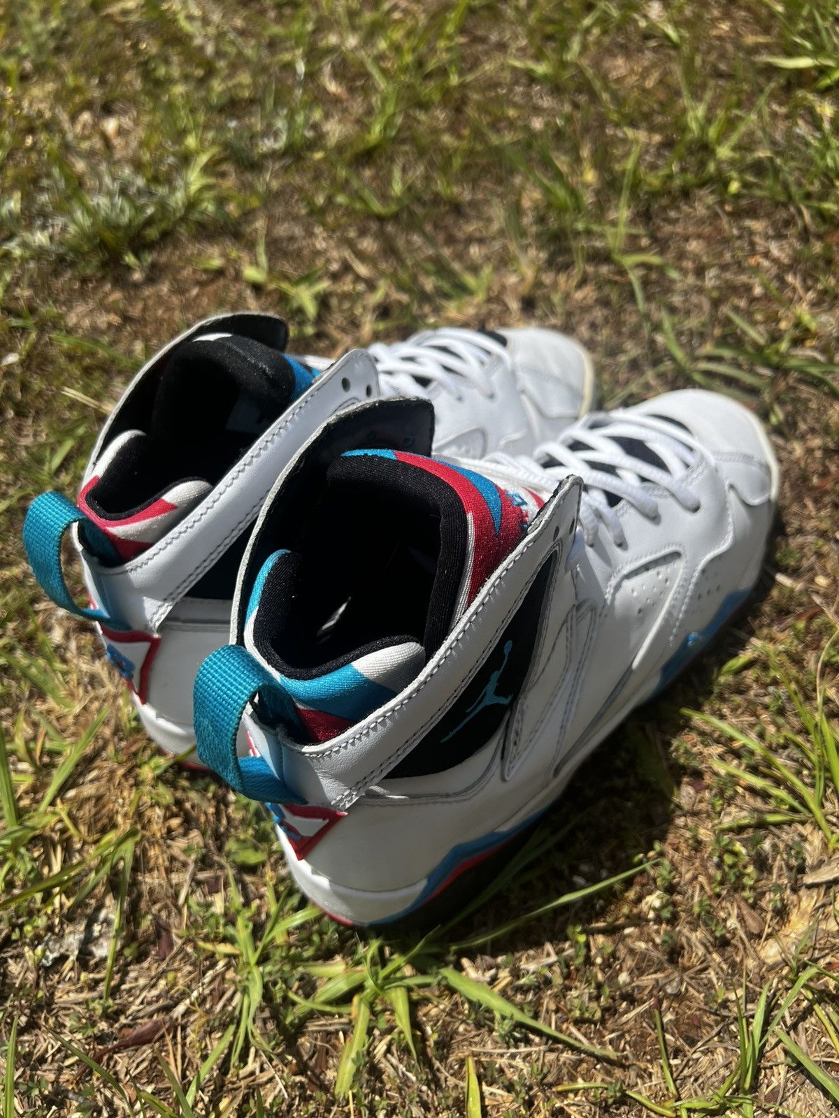Jordan Brand CLEAN Air Jordan 7 size 6 VII Orion Blue 2011 shoes Size US 6 / EU 39 - 7 Thumbnail