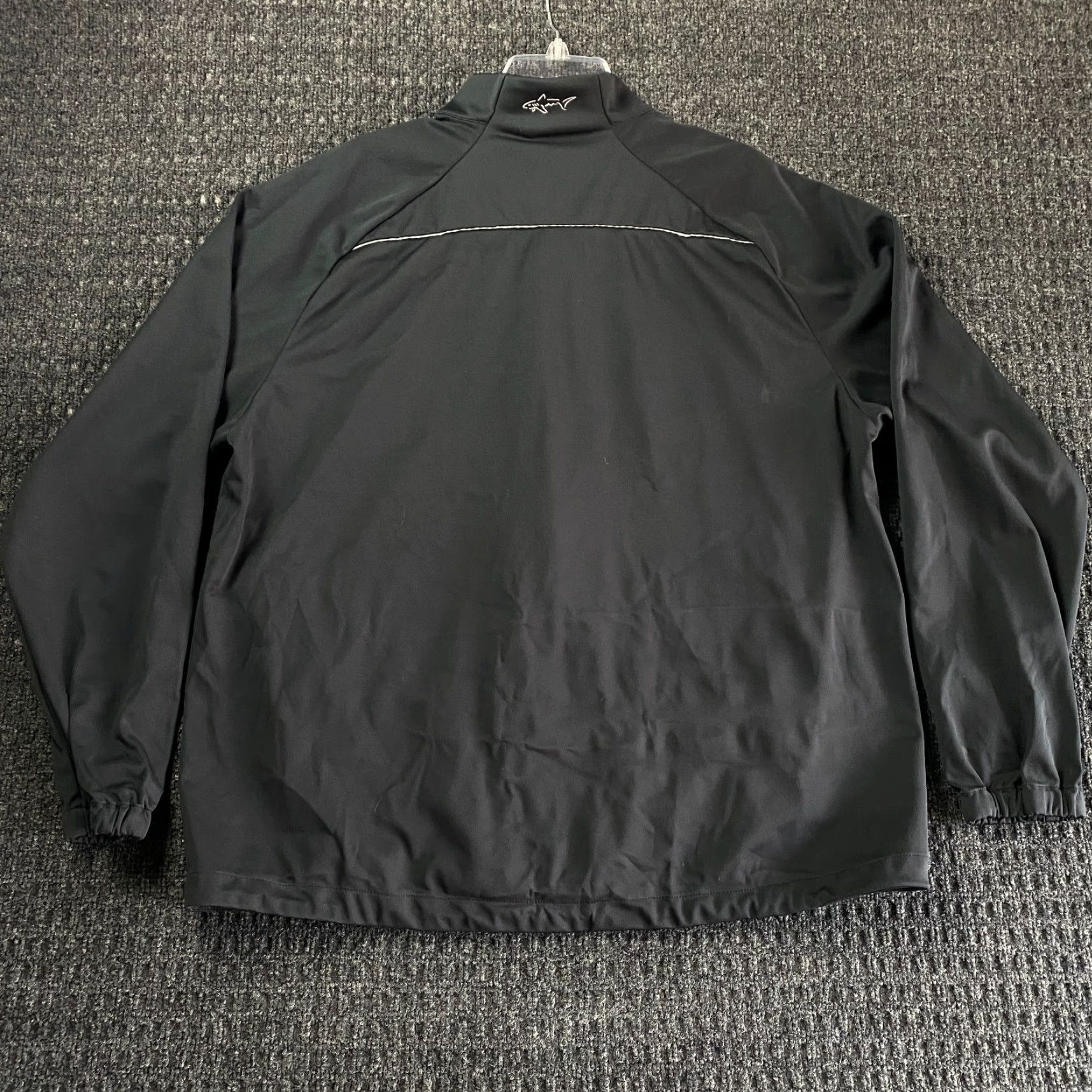 Vintage VINTAGE Men’s Greg Norman Jacket 3-in-1 Full Zip Collared XL Black Golf Casual Multi Pocket Shirt Size US XL / EU 56 / 4 - 4 Thumbnail