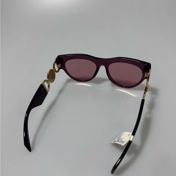 Versace Versace Winged Medusa Sunglasses Pink Gold Mod 4440-U Size ONE SIZE - 4 Thumbnail