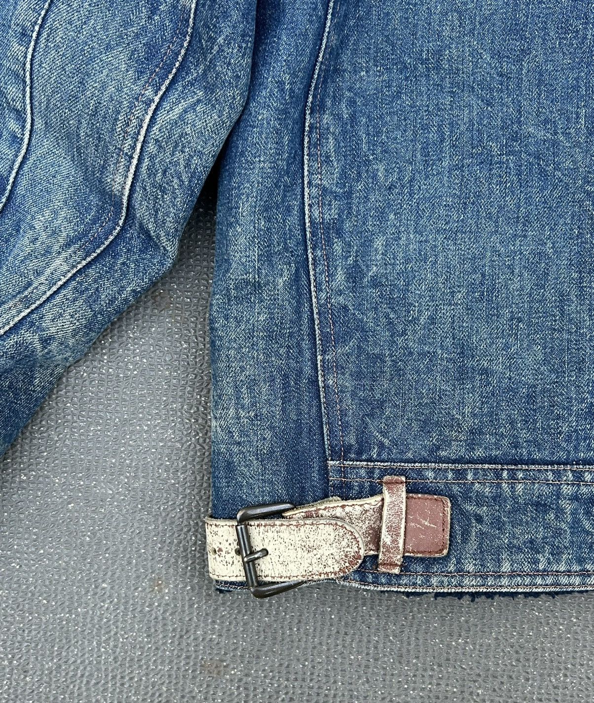 Emporio Armani Emporio Armani 80s Denim B-3 Military Flight / Work Jacket Size US L / EU 52-54 / 3 - 5 Thumbnail