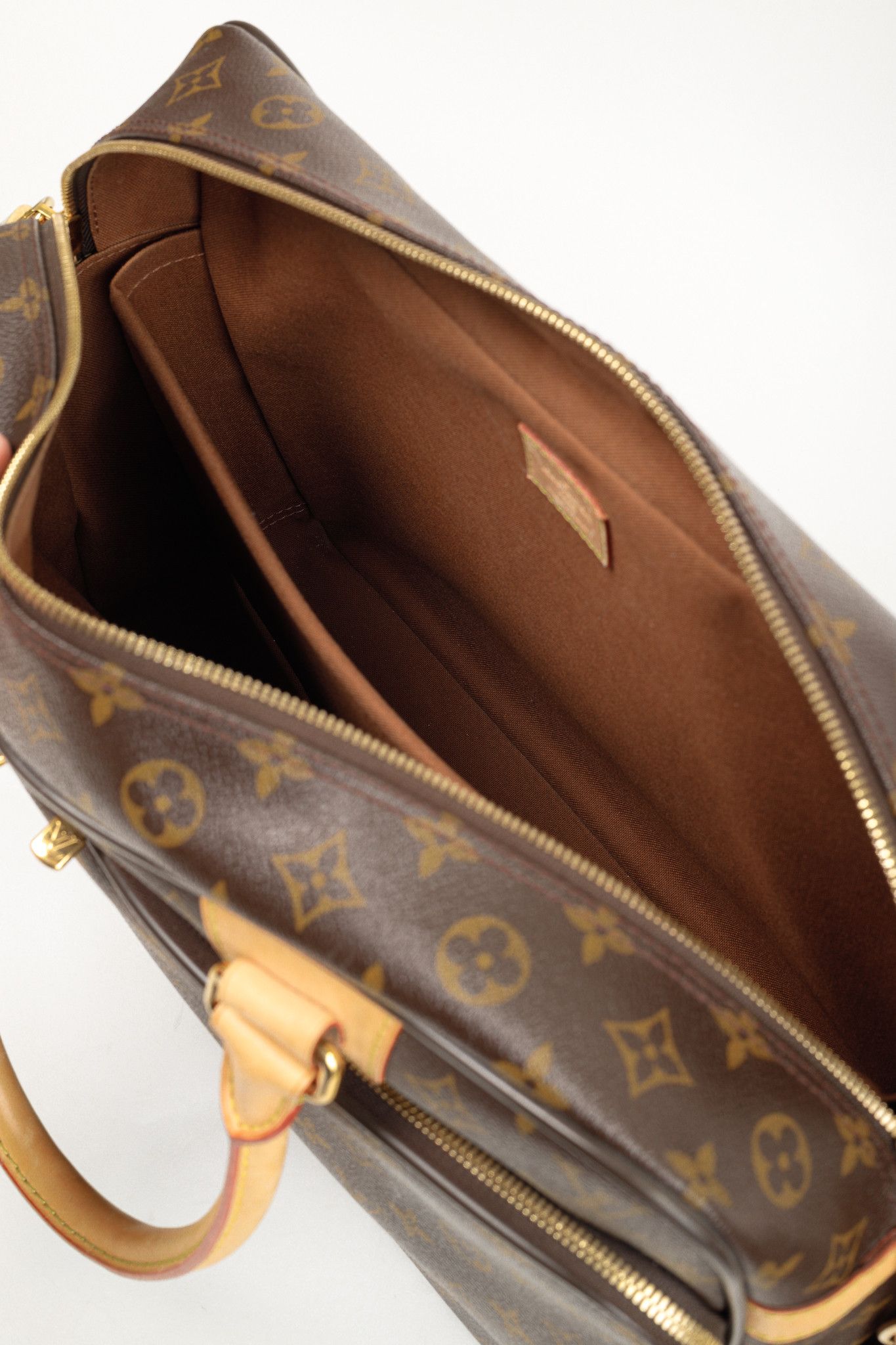 Louis Vuitton Louis Vuitton Icare Brown Monogram Canvas Messenger Bag Size ONE SIZE - 5 Thumbnail