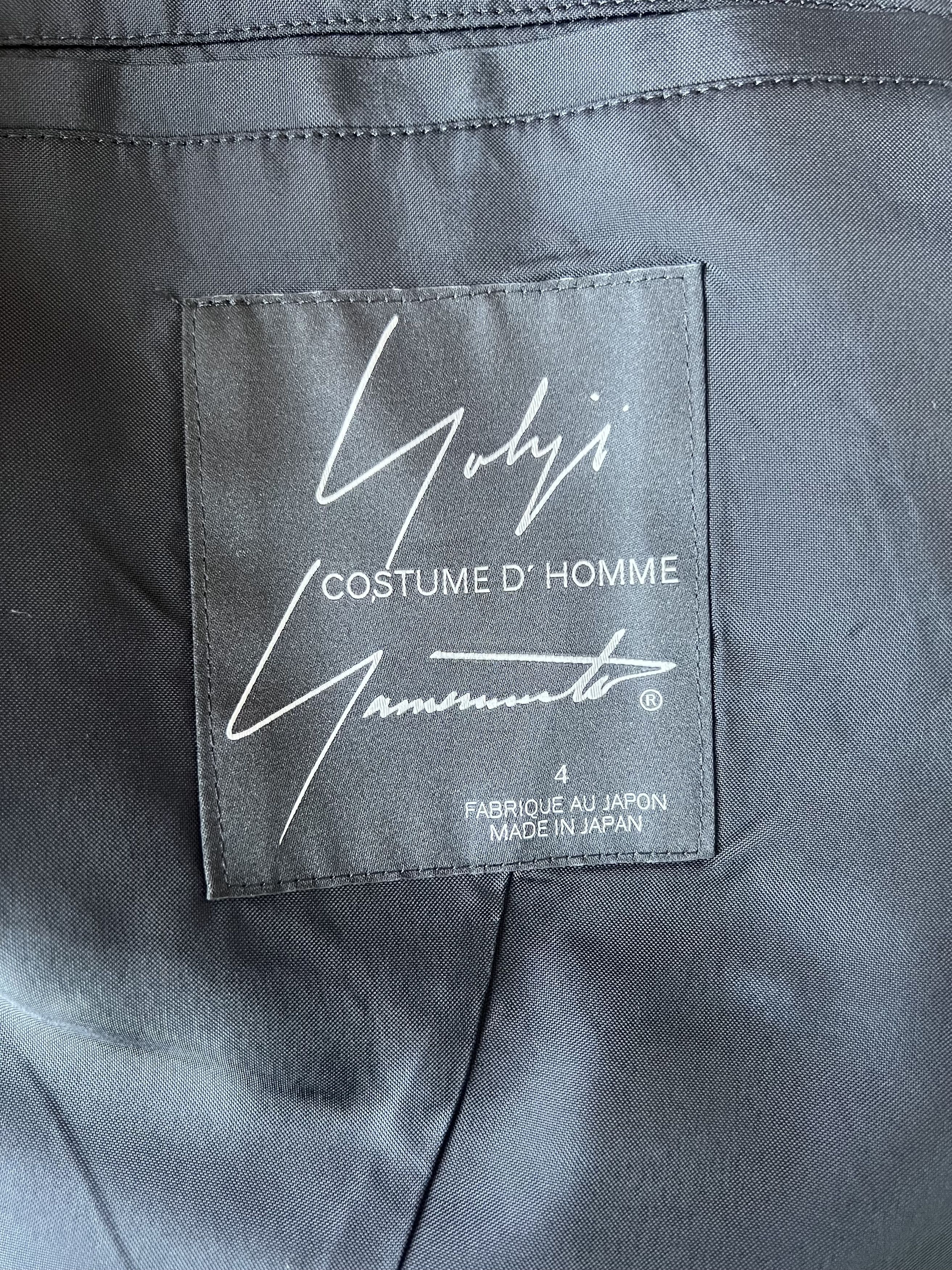 Yohji Yamamoto Yohji Yamamoto Pour Homme -Wool Gabardine 7BS Suit Vest Size US XL / EU 56 / 4 - 15 Thumbnail