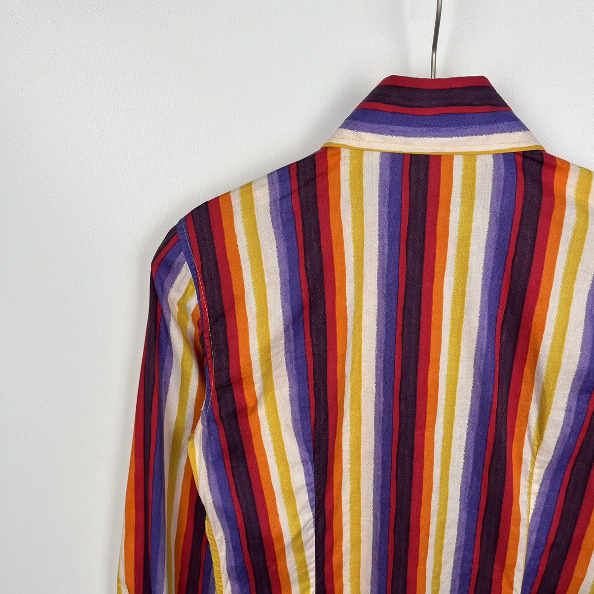Etro Ladies Etro Milano stripped long sleeve button up Shirt Size XS / US 0-2 / IT 36-38 - 16 Thumbnail