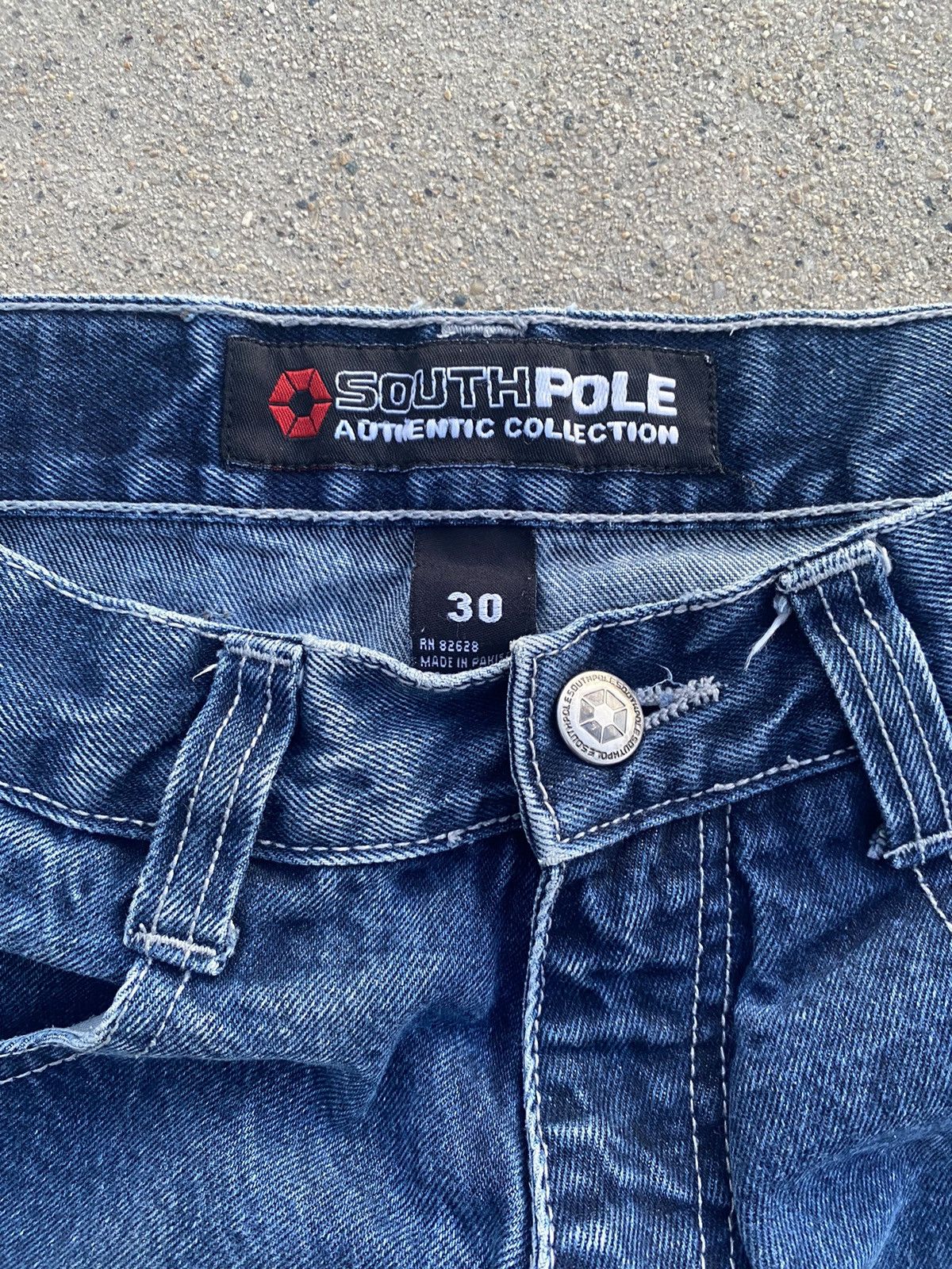 Southpole × Vintage Y2K Vintage Jnco Style SouthPole Baggy Jeans Size US 30 / EU 46 - 4 Thumbnail