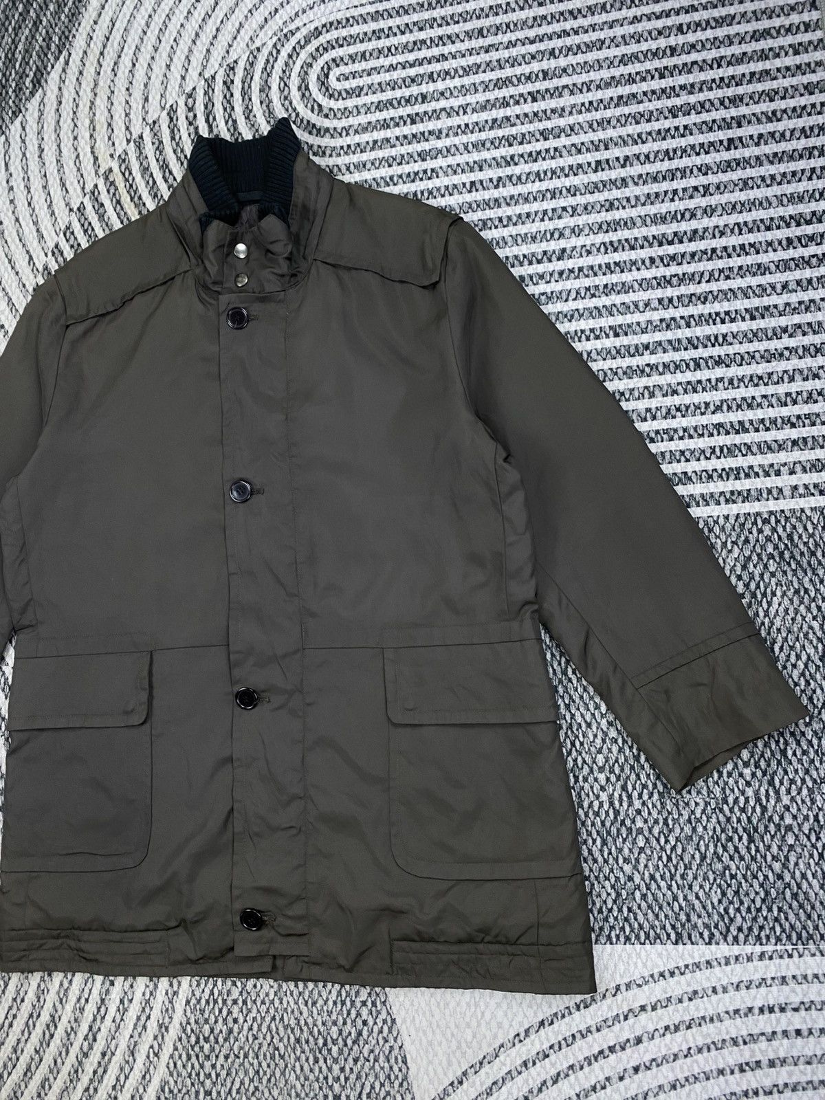 Hugo Boss Vintage Hugo Boss Rare Casual Double Pocket Field Jacket Size US XL / EU 56 / 4 - 4 Thumbnail