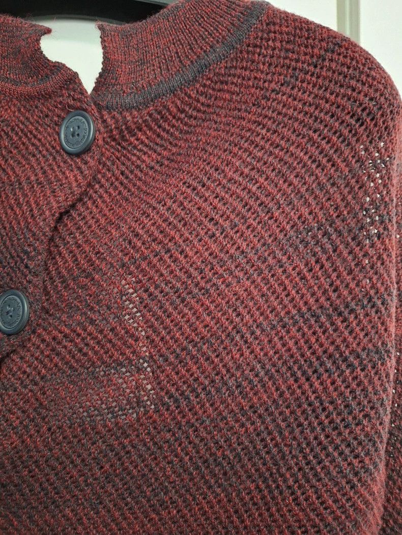 Vivienne Westwood Vivienne Westwood Red croke-knitted cardigan Size XL / US 12-14 / IT 48-50 - 2 Thumbnail