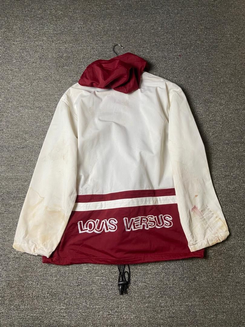 Japanese Brand Louis Versus Color Block Zip Up Hooded Jacket (177) Size US L / EU 52-54 / 3 - 3 Thumbnail