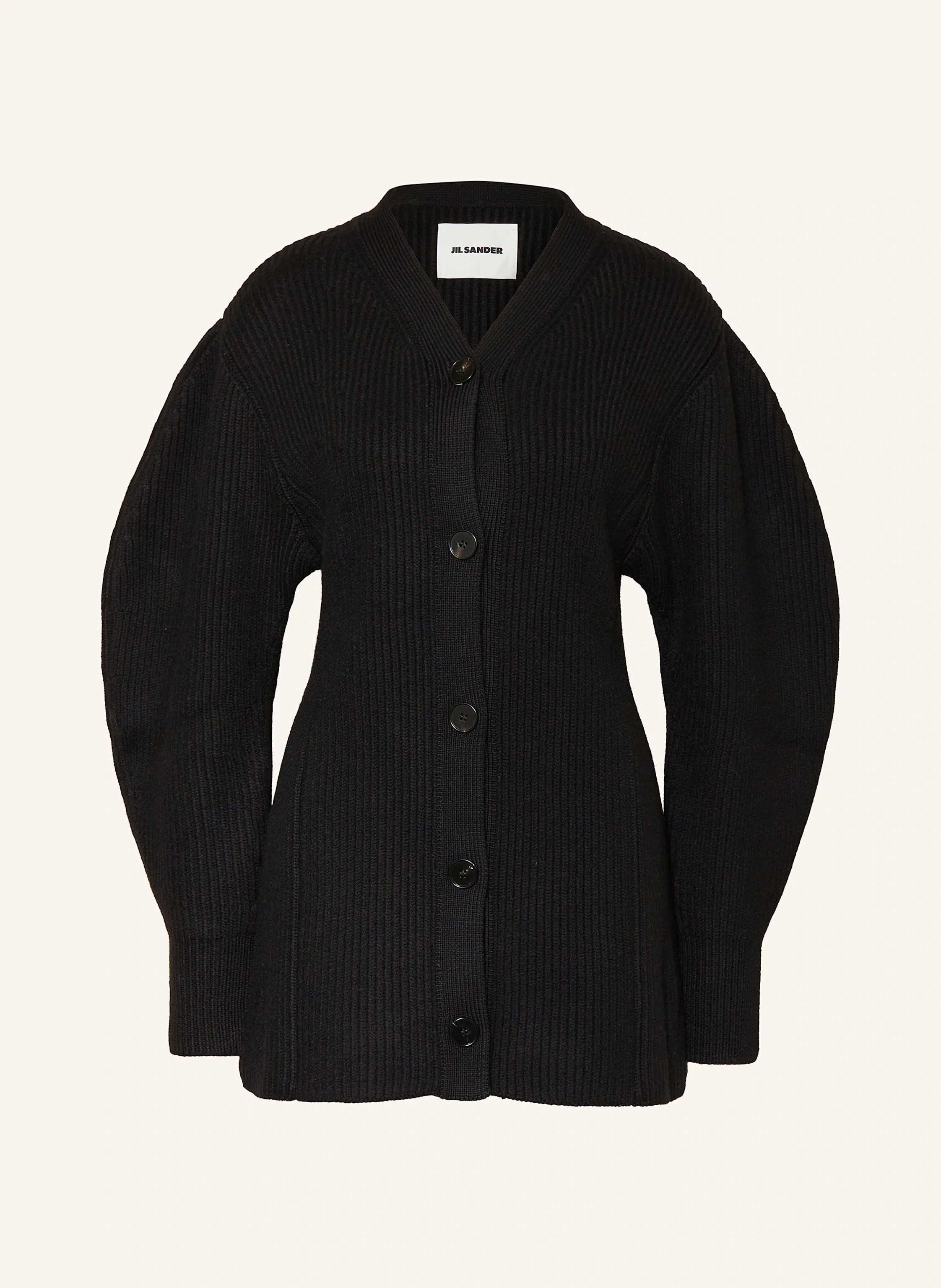Jil Sander o1y1025 Cardigan in Black Size XS / US 0-2 / IT 36-38 - 1 Thumbnail