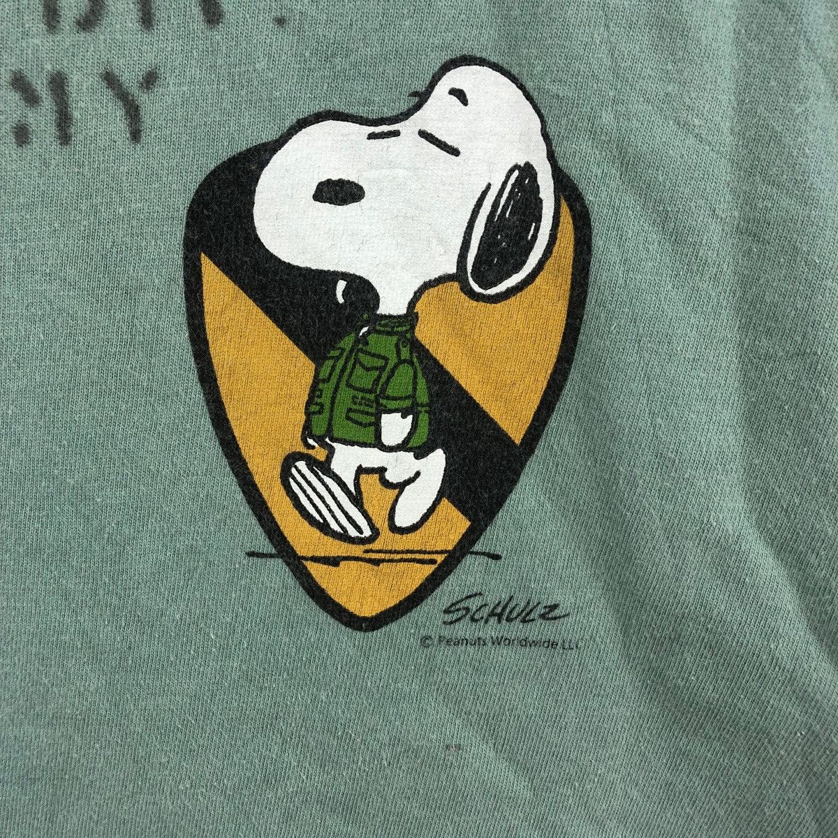 Vintage Vintage BUZZ RICKSON x SNOOPY PEANUTS Tee Shirt Top First Size US M / EU 48-50 / 2 - 3 Thumbnail