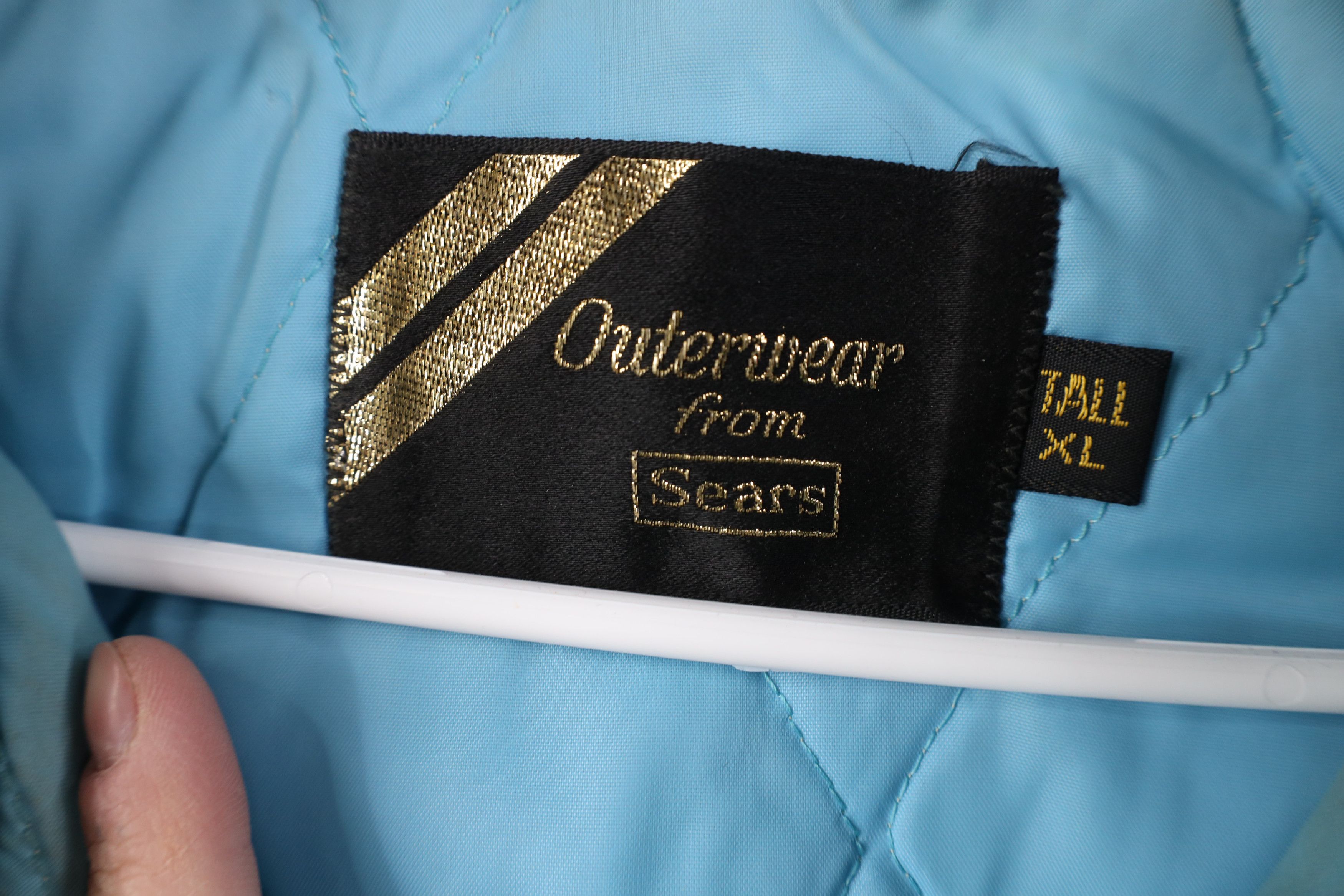 Vintage Vintage 70s Streetwear Full Zip Puffer Jacket Navy Blue Size US XL / EU 56 / 4 - 8 Thumbnail